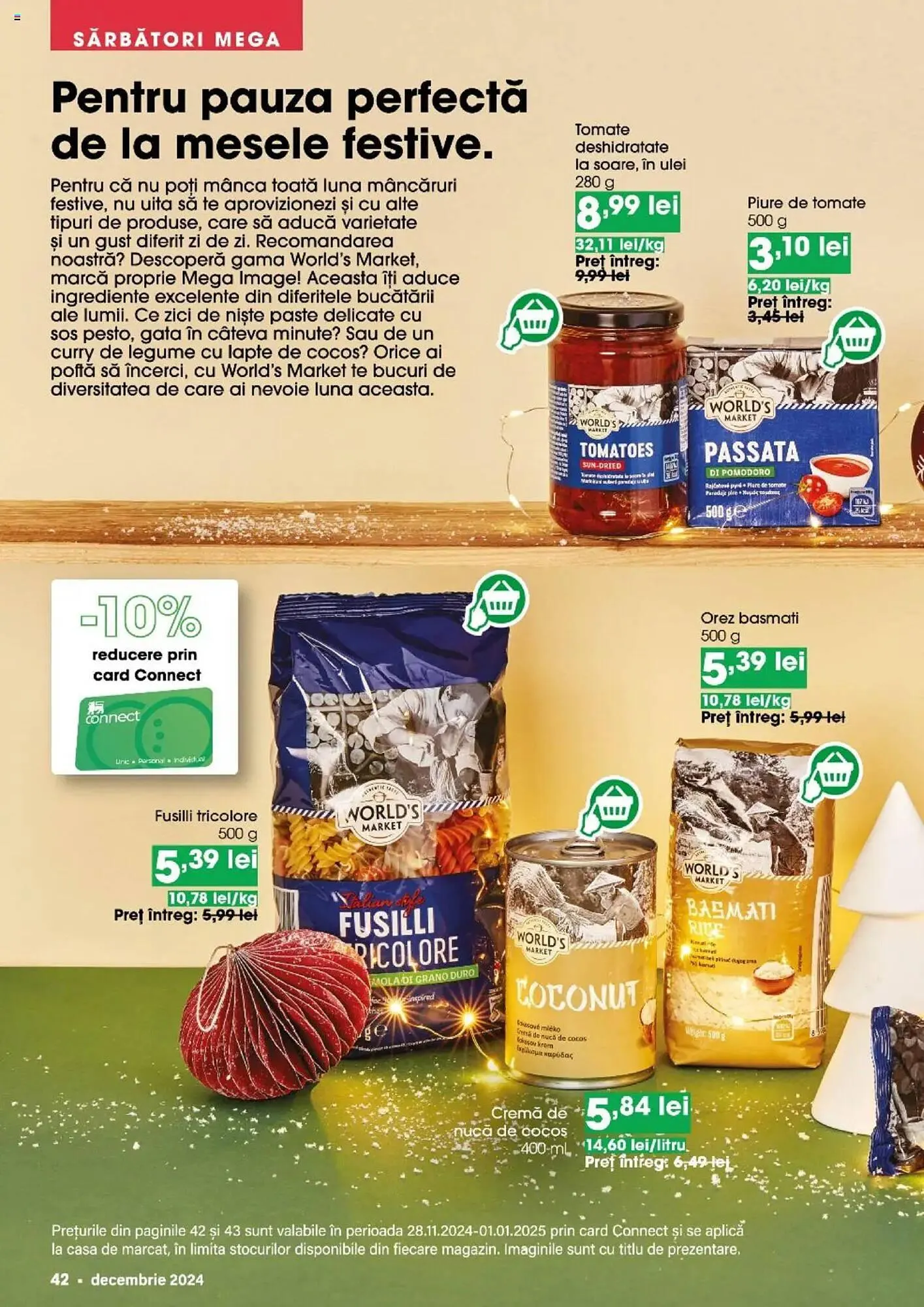 Catalog Catalog Mega Image de la 28 noiembrie până la 31 decembrie 2024 - Revista Pagina 42