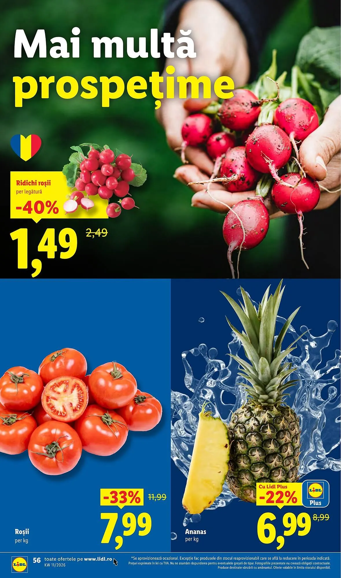 Catalog Catalog Lidl de la 9 martie până la 15 martie 2026 - Revista Pagina 56