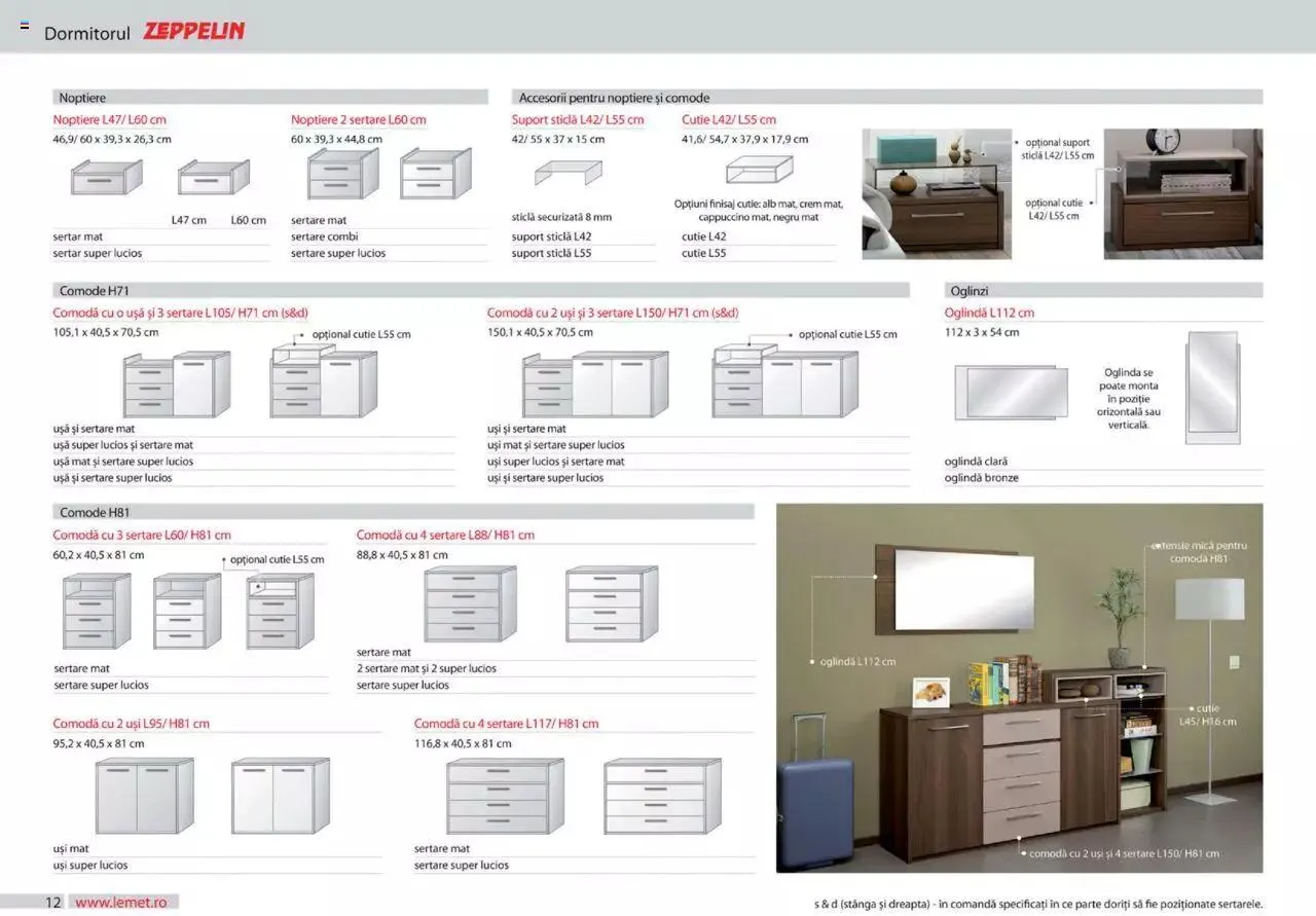 Catalog Lem’s - Dormitor Zeppelin de la 1 septembrie până la 31 decembrie 2023 - Revista Pagina 12