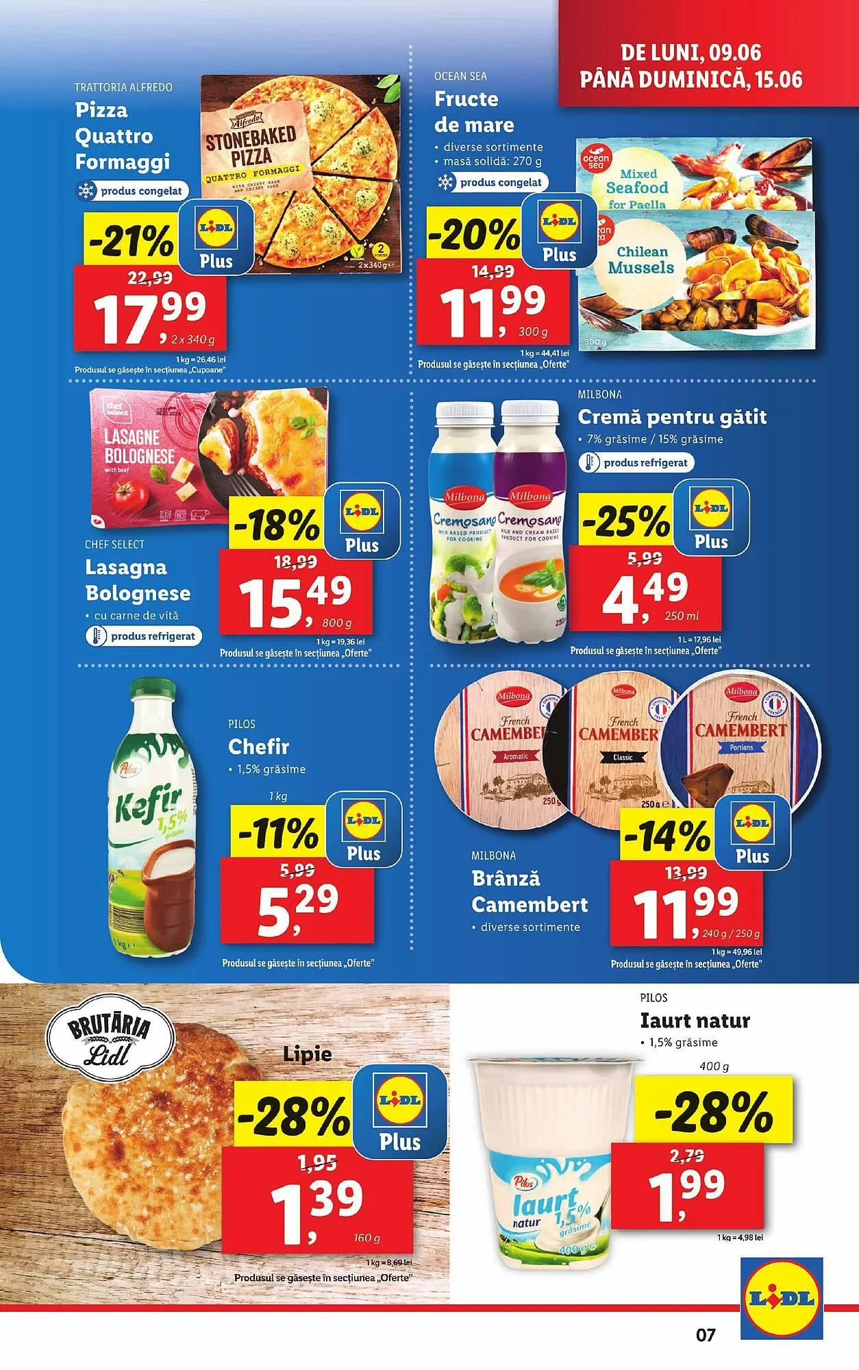Catalog Catalog Lidl de la 9 iunie până la 15 iunie 2025 - Revista Pagina 7