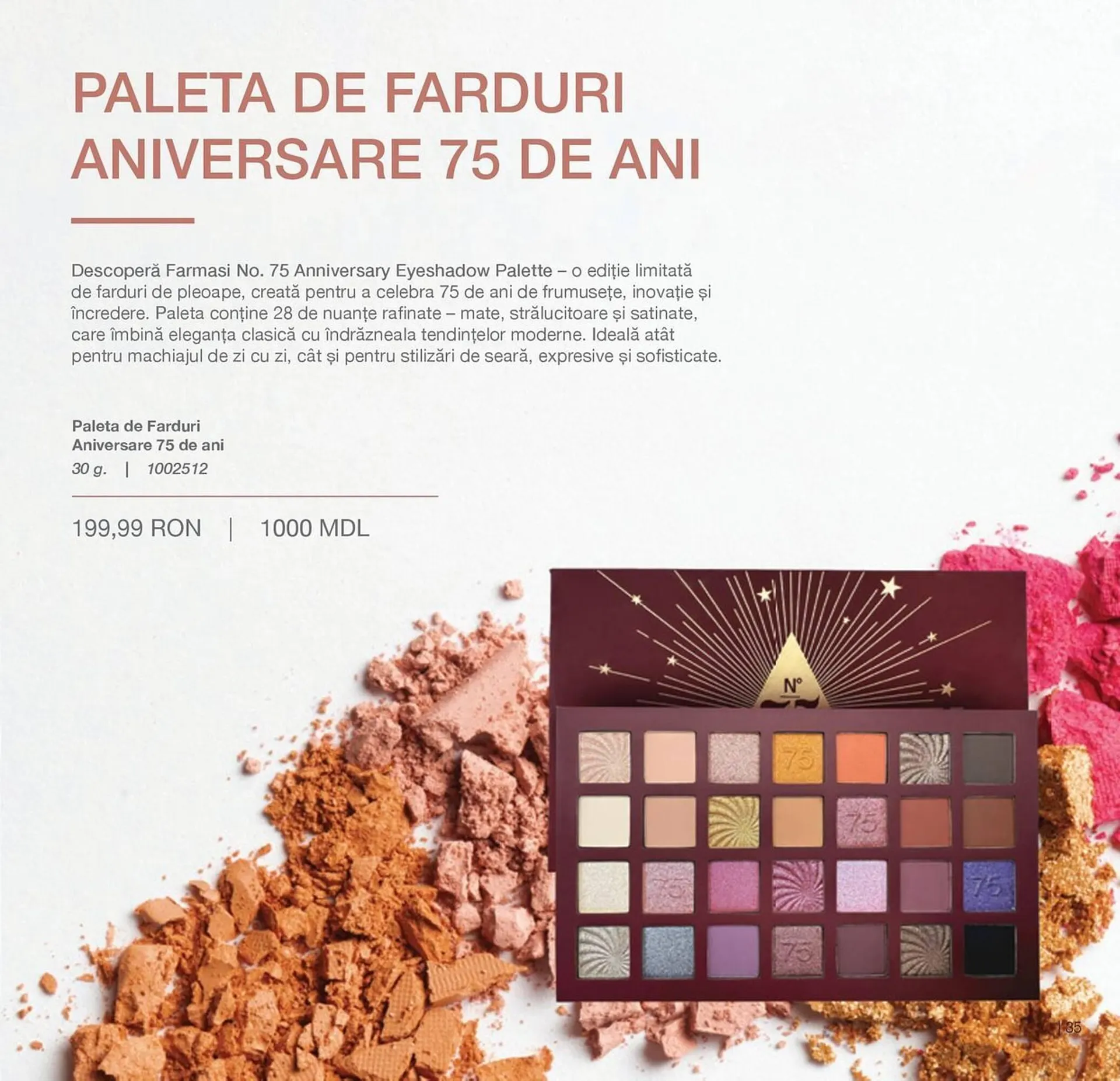 Catalog Catalog Farmasi de la 1 aprilie până la 31 august 2026 - Revista Pagina 35