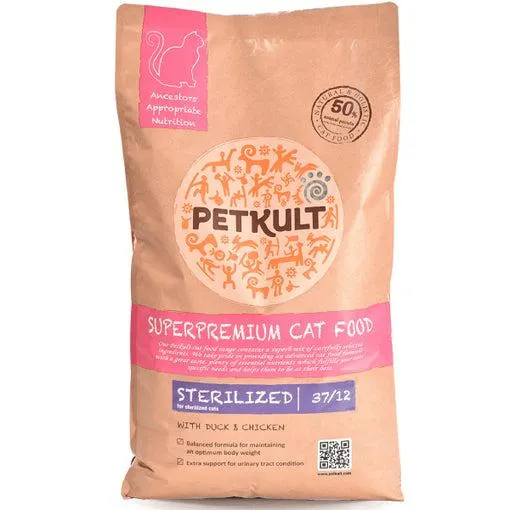 Hrana uscata pentru pisici Petkult Sterilised 7 kg