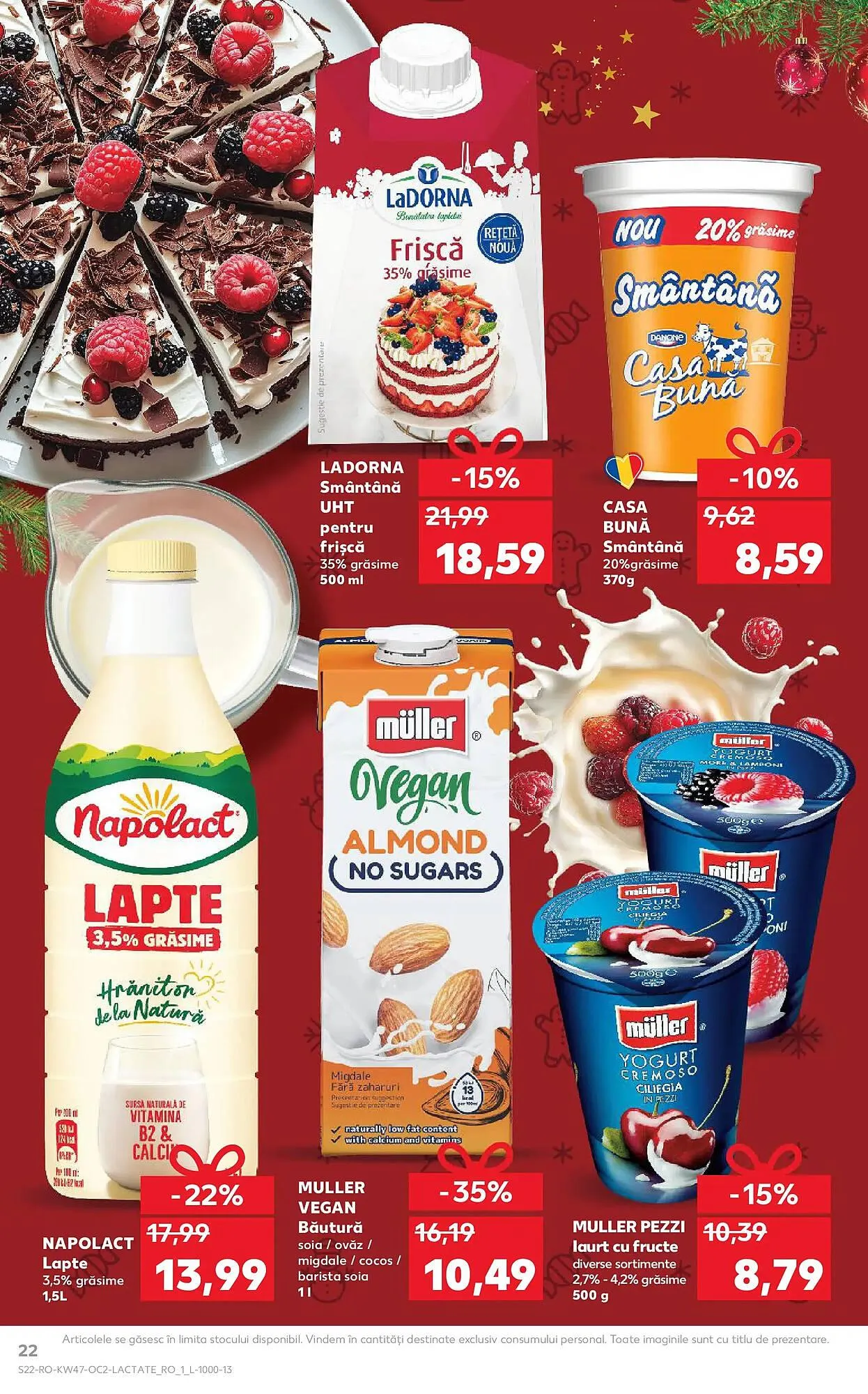 Catalog Catalog Kaufland de la 19 noiembrie până la 25 noiembrie 2025 - Revista Pagina 22
