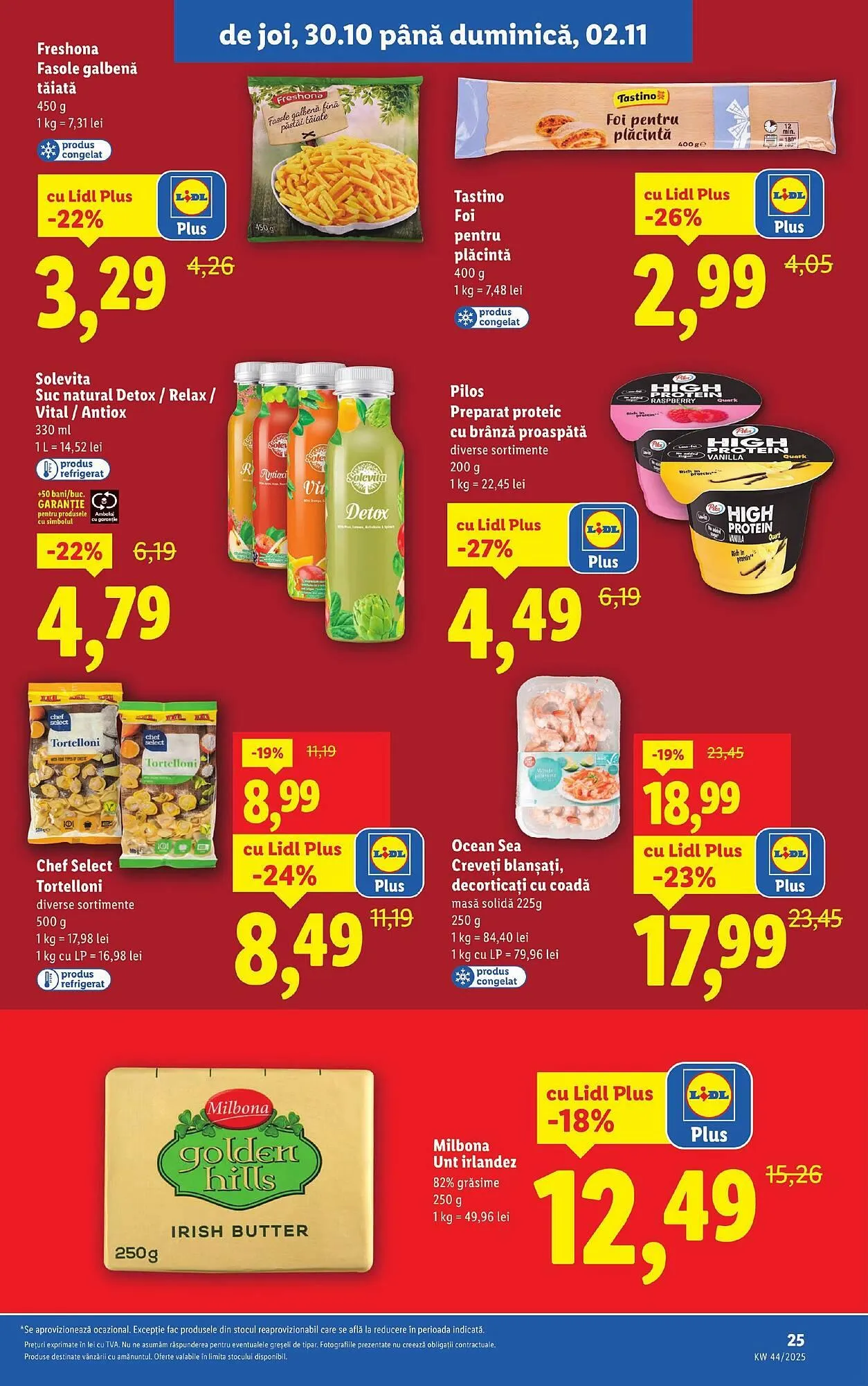 Catalog Catalog Lidl de la 27 octombrie până la 2 noiembrie 2025 - Revista Pagina 25
