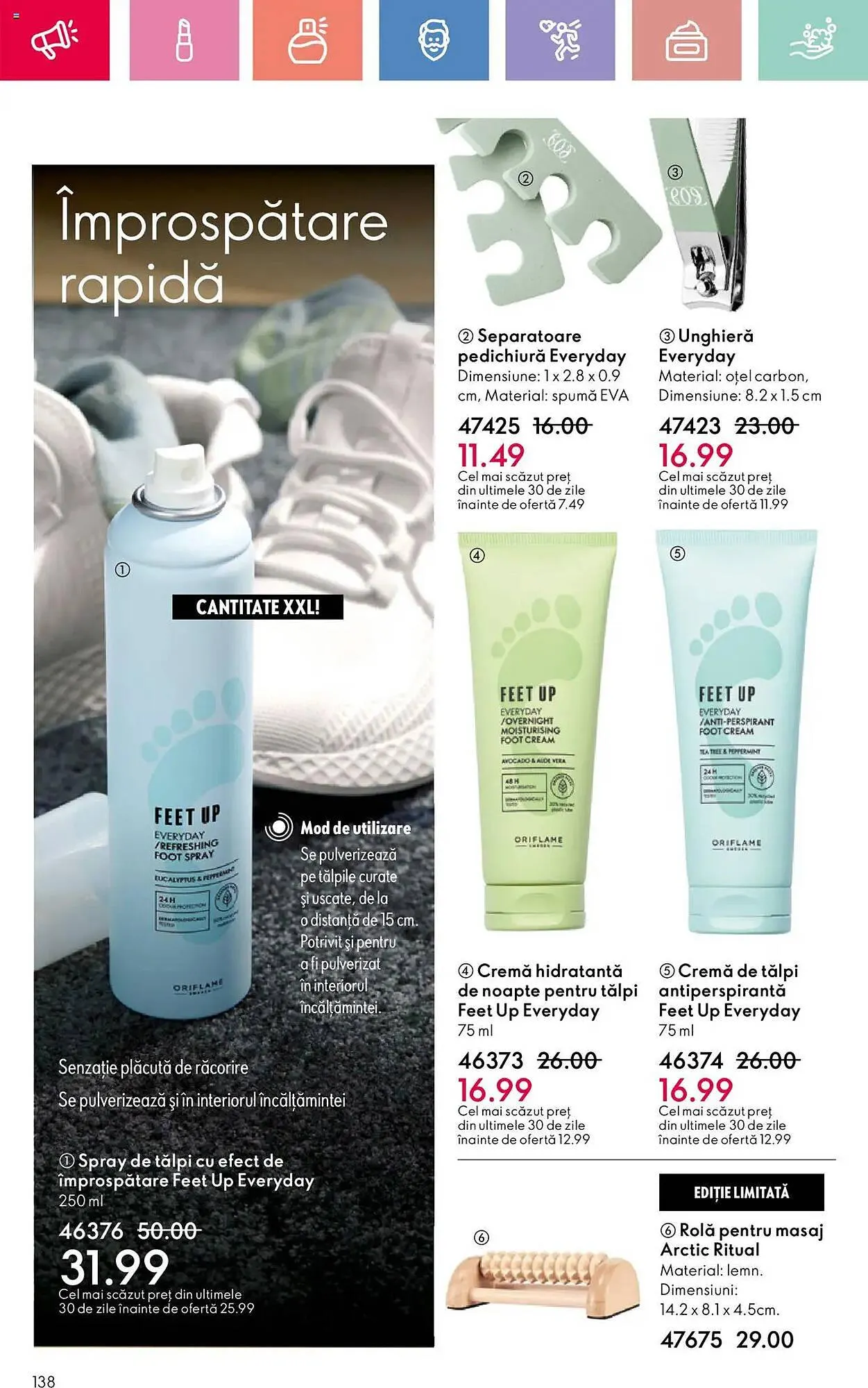 Catalog Catalog Oriflame de la 25 mai până la 14 iunie 2025 - Revista Pagina 138