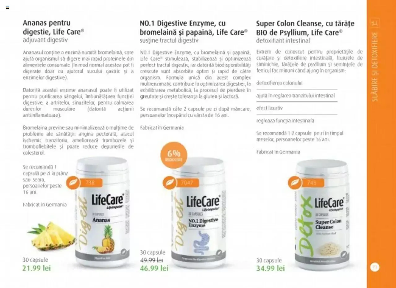 Catalog Catalog Life Care de la 1 septembrie până la 31 decembrie 2023 - Revista Pagina 73
