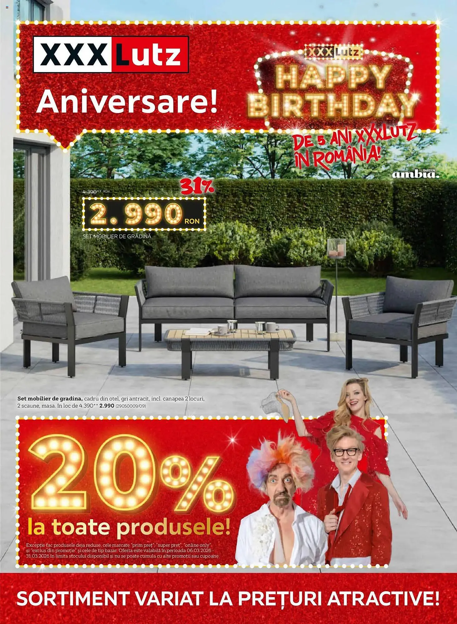 Catalog Catalog XXXLutz de la 1 martie până la 29 martie 2026 - Revista Pagina 1