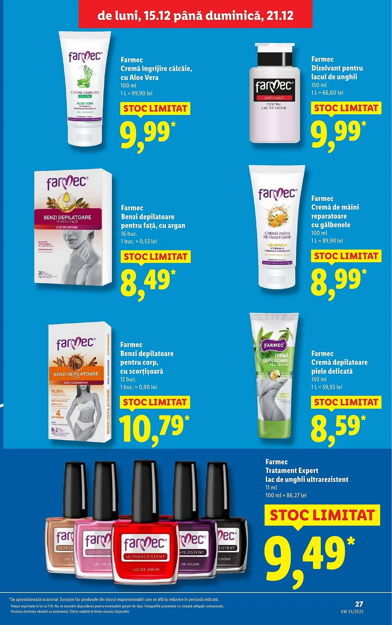 Catalog Catalog Lidl de la 15 decembrie până la 21 decembrie 2025 - Revista Pagina 27