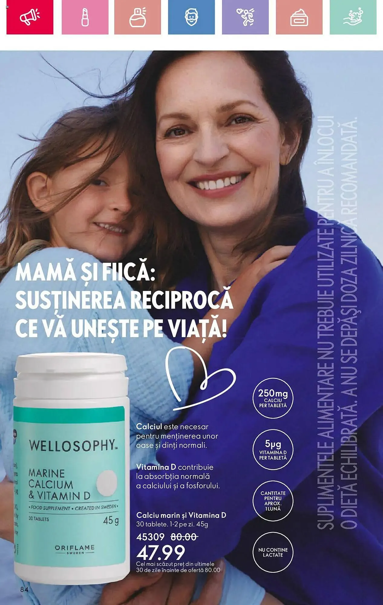 Catalog Catalog Oriflame de la 2 martie până la 22 martie 2025 - Revista Pagina 84