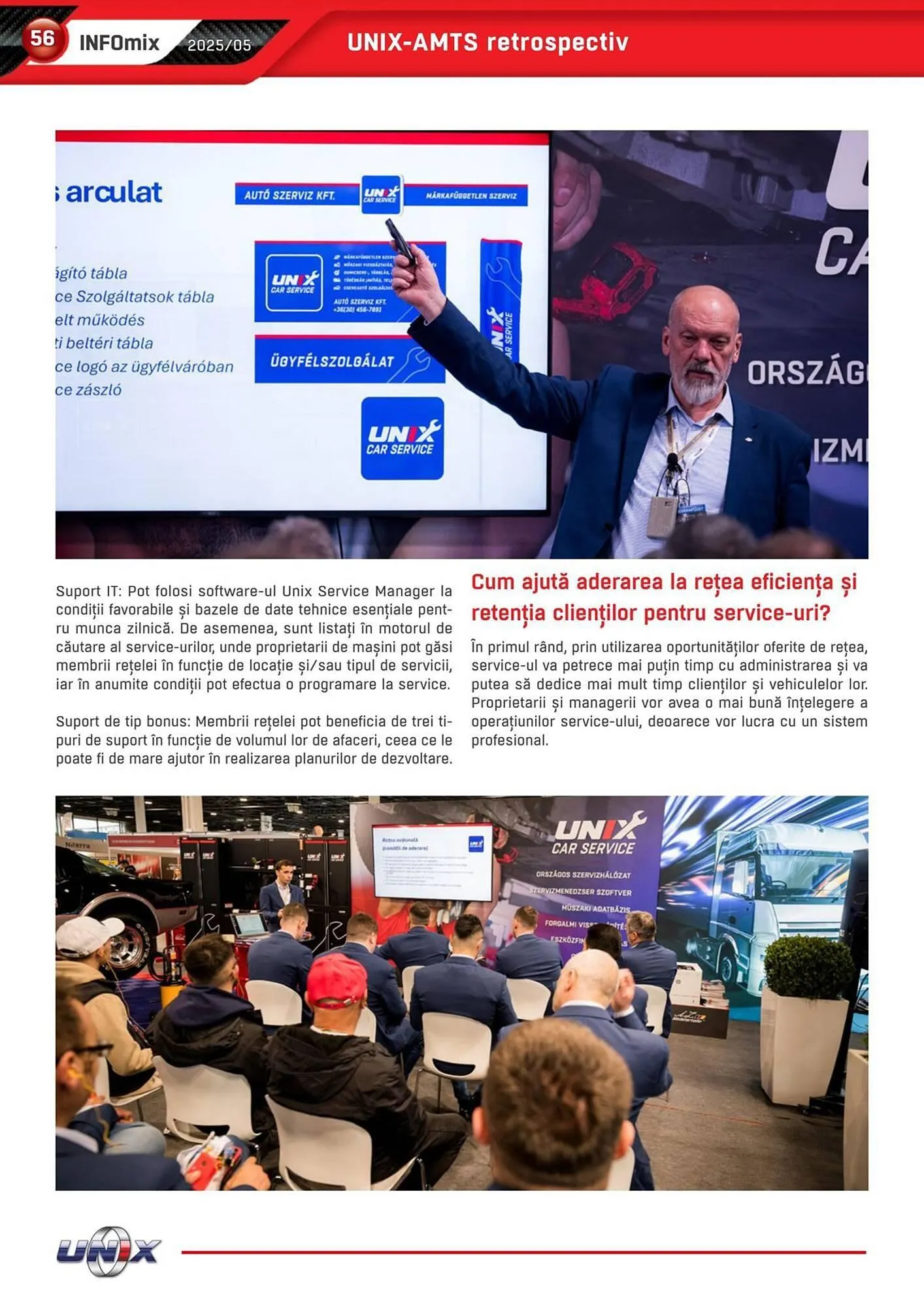 Catalog Catalog UNIX Auto de la 1 mai până la 31 mai 2025 - Revista Pagina 56