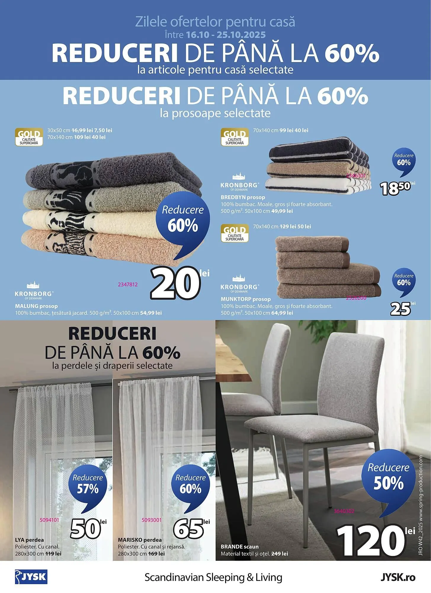 Catalog Catalog JYSK de la 16 octombrie până la 25 octombrie 2025 - Revista Pagina 4