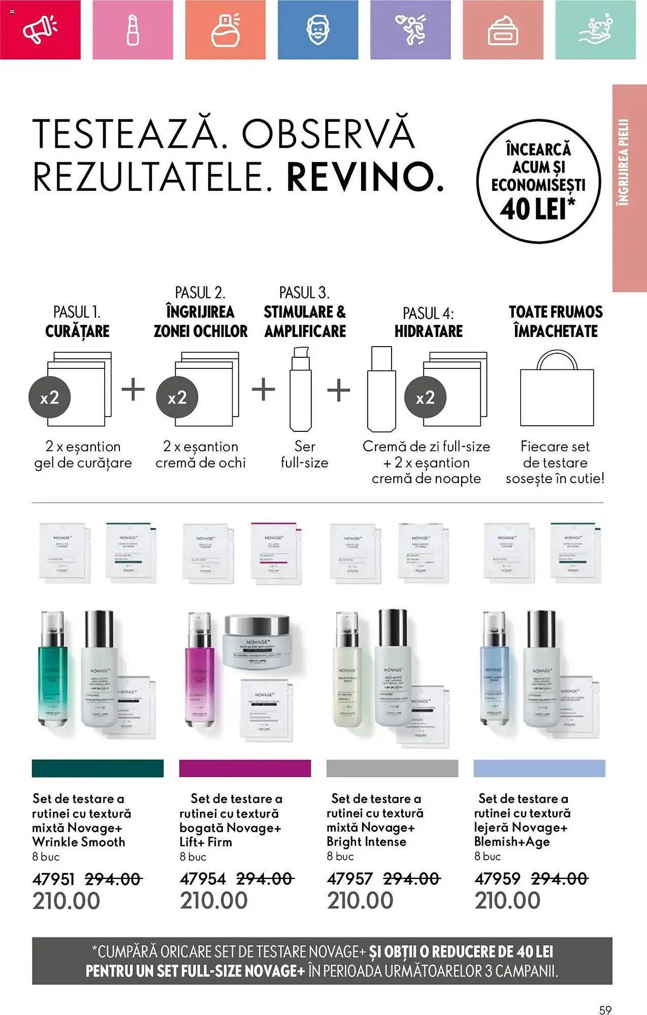 Catalog Catalog Oriflame de la 29 decembrie până la 18 ianuarie 2025 - Revista Pagina 59