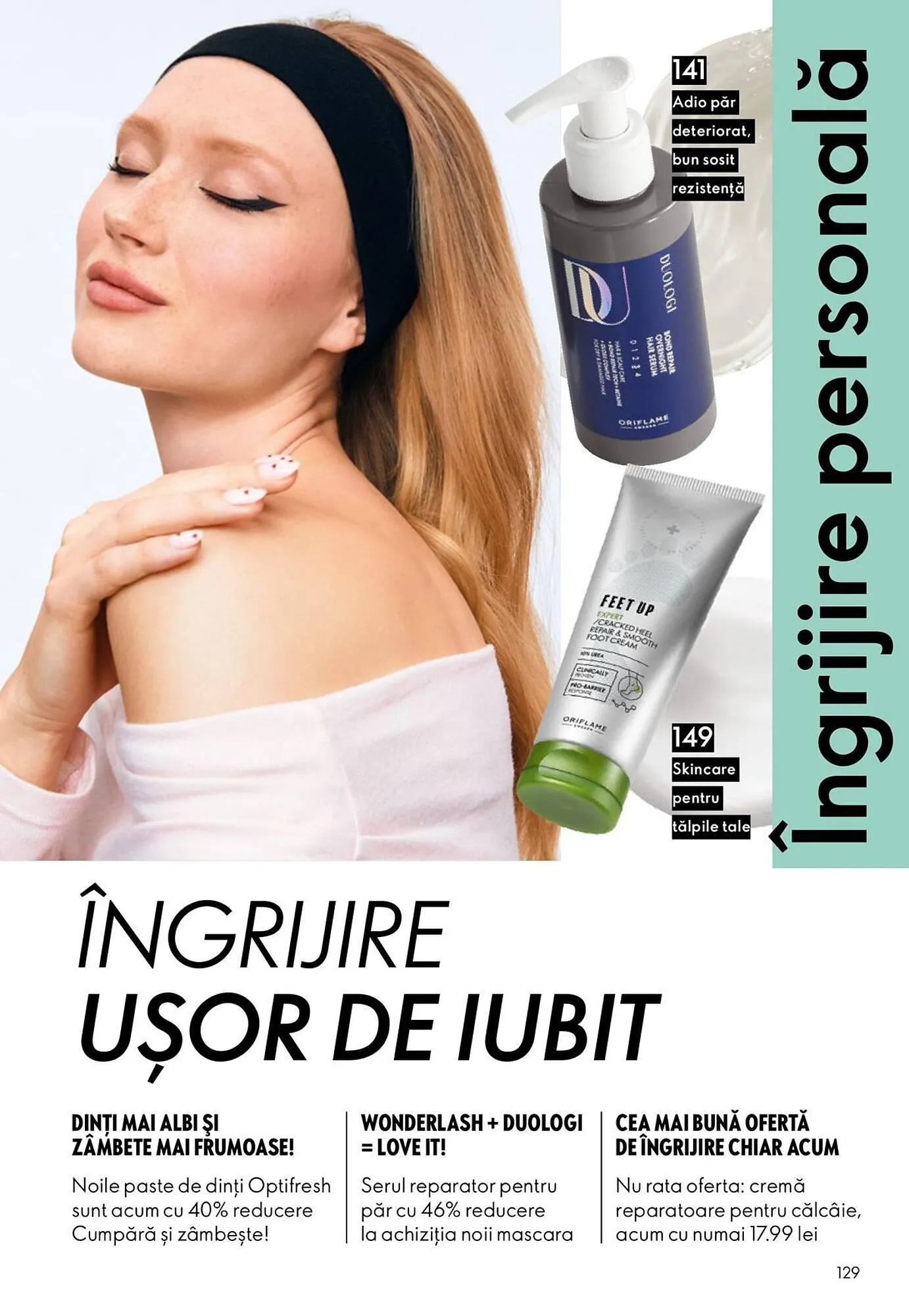 Catalog Catalog Oriflame de la 21 ianuarie până la 10 februarie 2026 - Revista Pagina 129