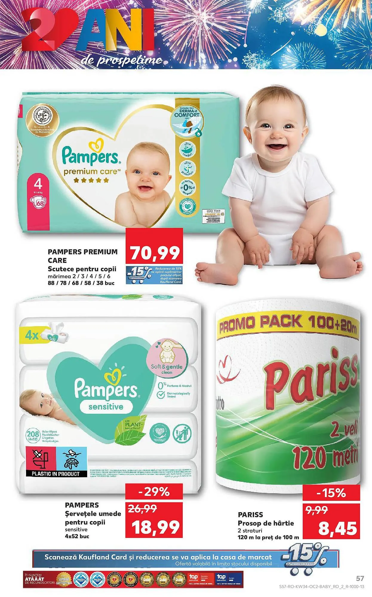 Catalog Catalog Kaufland de la 20 august până la 26 august 2025 - Revista Pagina 57