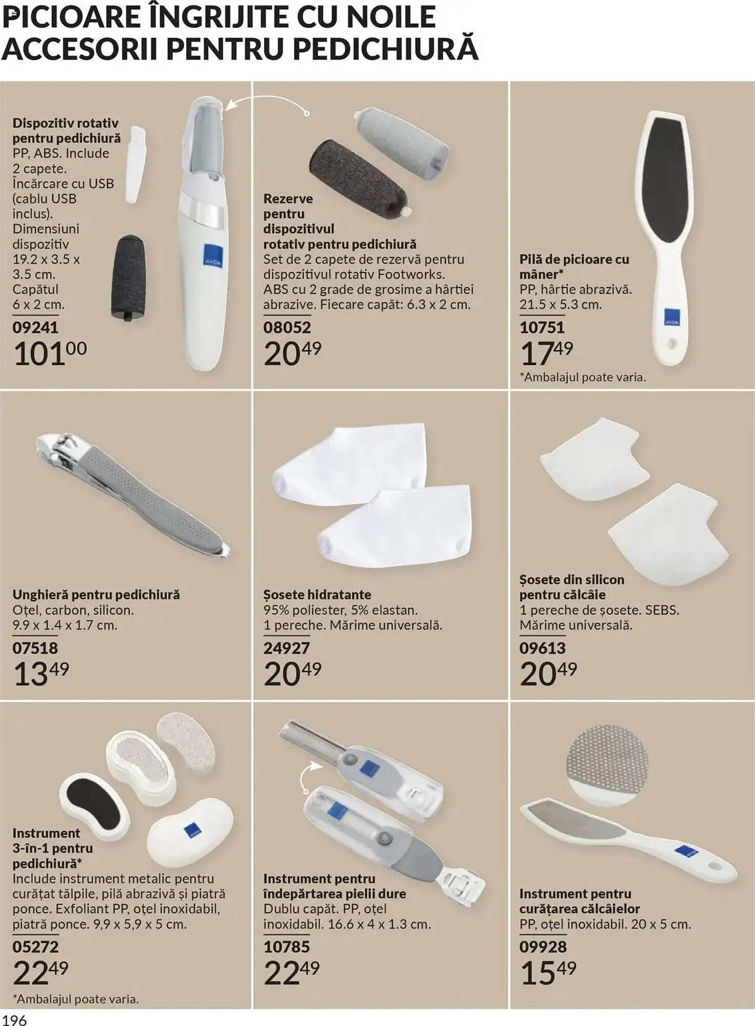 Catalog Catalog Avon de la 30 septembrie până la 31 octombrie 2025 - Revista Pagina 198