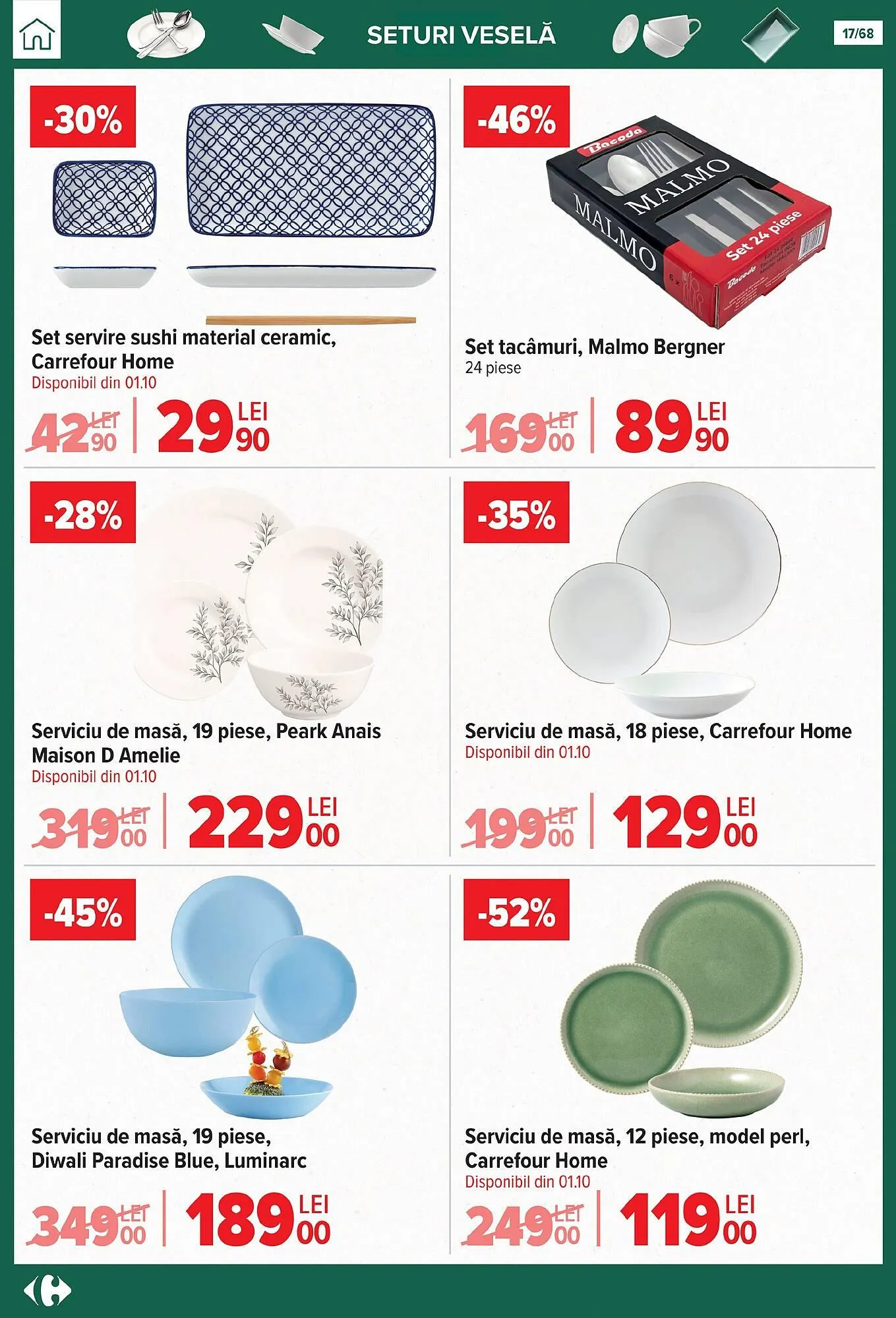 Catalog Catalog Carrefour de la 24 septembrie până la 28 octombrie 2025 - Revista Pagina 17