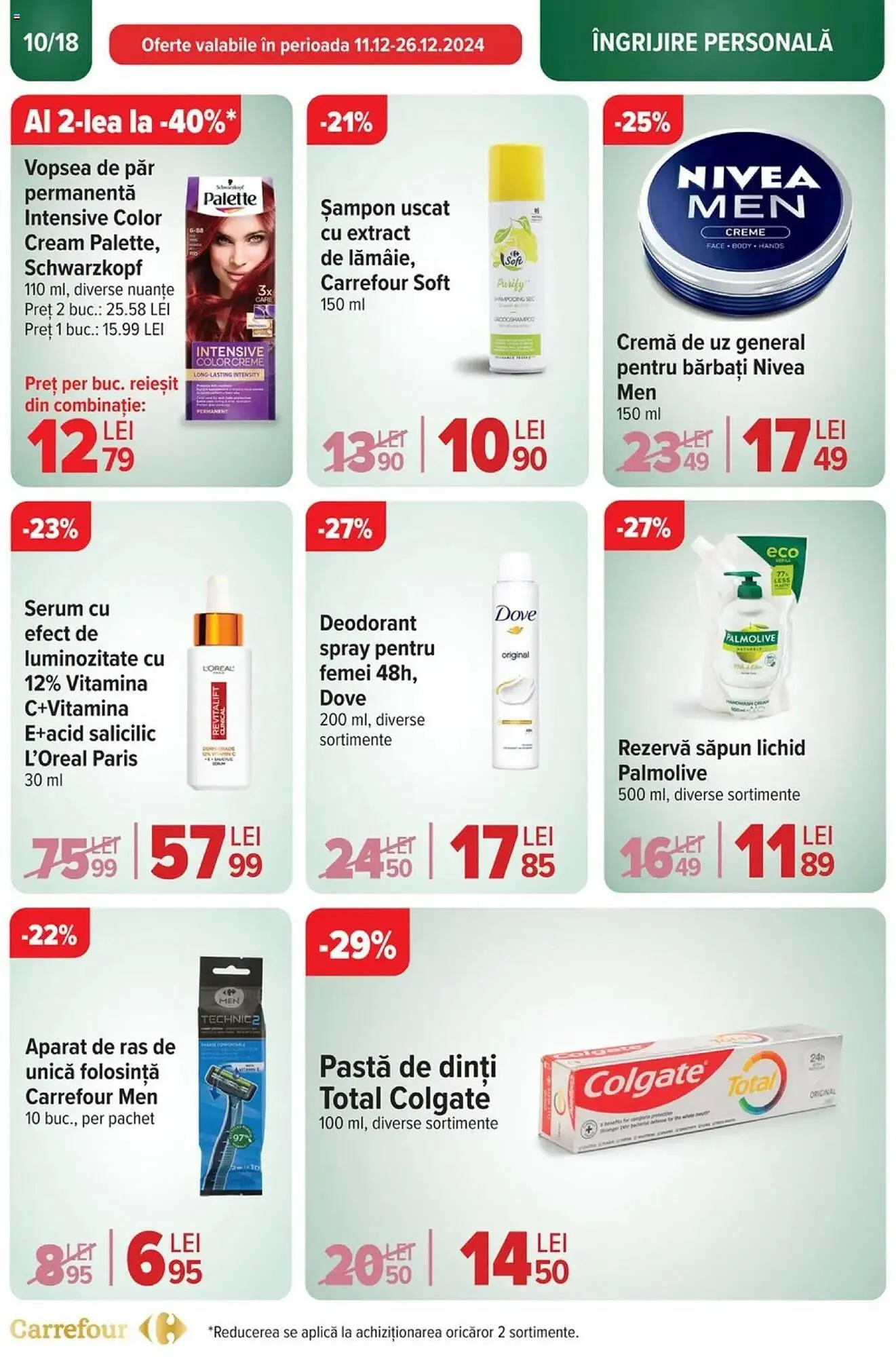 Catalog Catalog Carrefour Market de la 18 decembrie până la 26 decembrie 2024 - Revista Pagina 10