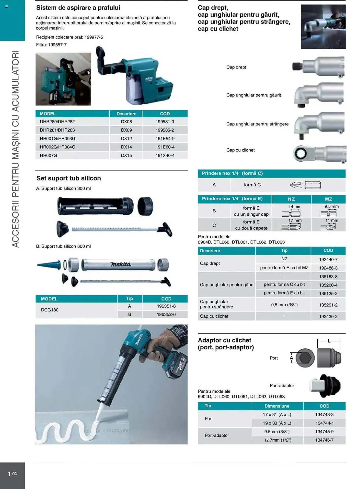 Catalog Catalog Makita de la 8 ianuarie până la 31 decembrie 2025 - Revista Pagina 174