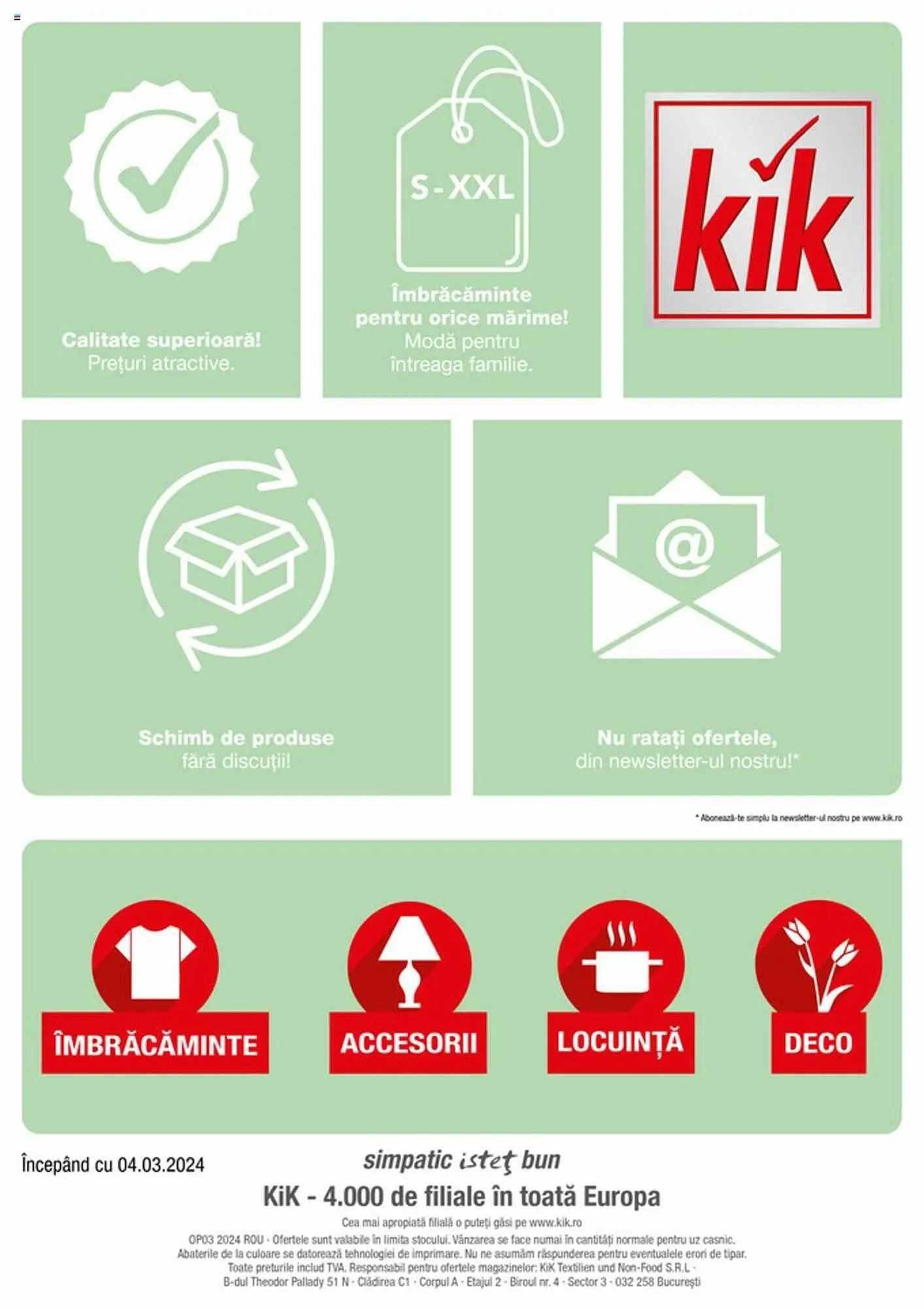 Catalog Kik catalog de la 4 martie până la 31 martie 2024 - Revista Pagina 22