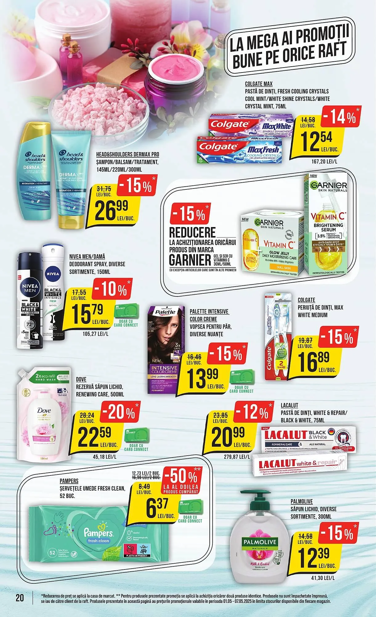 Catalog Catalog Mega Image de la 1 mai până la 7 mai 2025 - Revista Pagina 20