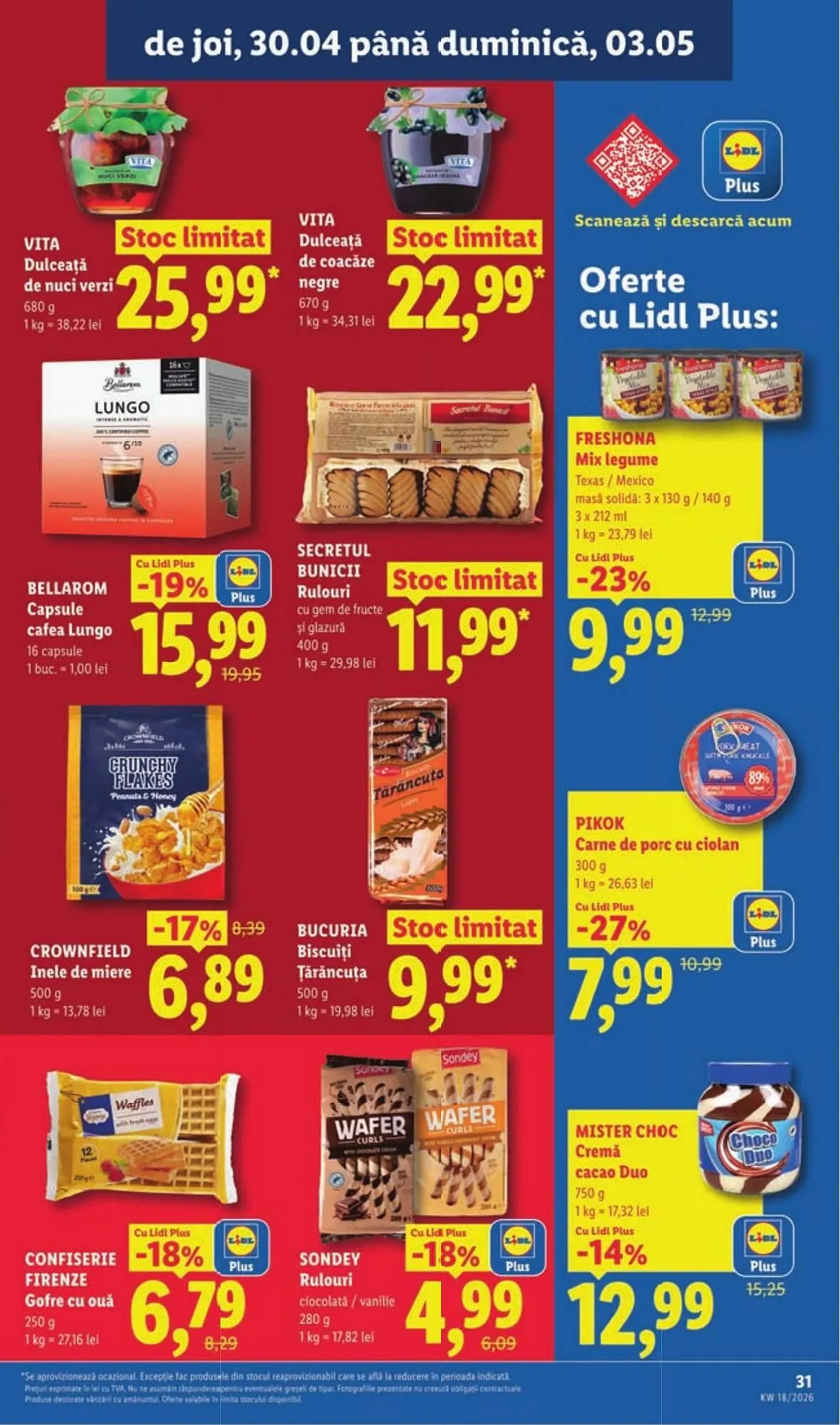 Catalog Catalog Lidl de la 27 aprilie până la 3 mai 2026 - Revista Pagina 31