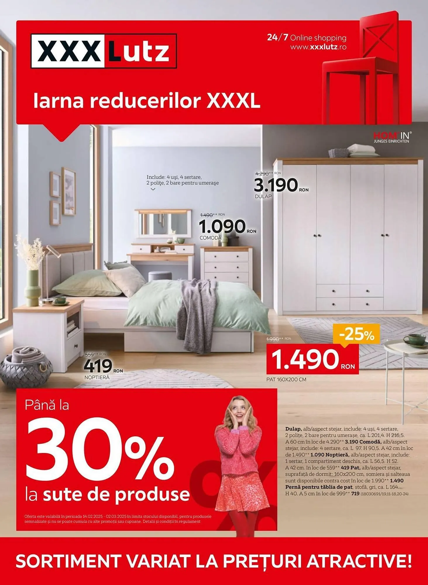 Catalog Catalog XXXLutz de la 3 februarie până la 2 martie 2025 - Revista Pagina 1
