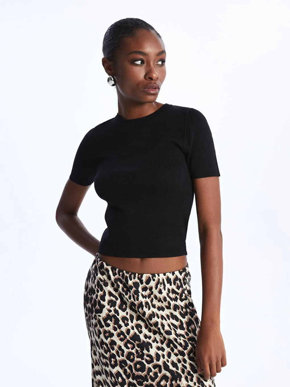 LCW Vision NEGRU Pulover