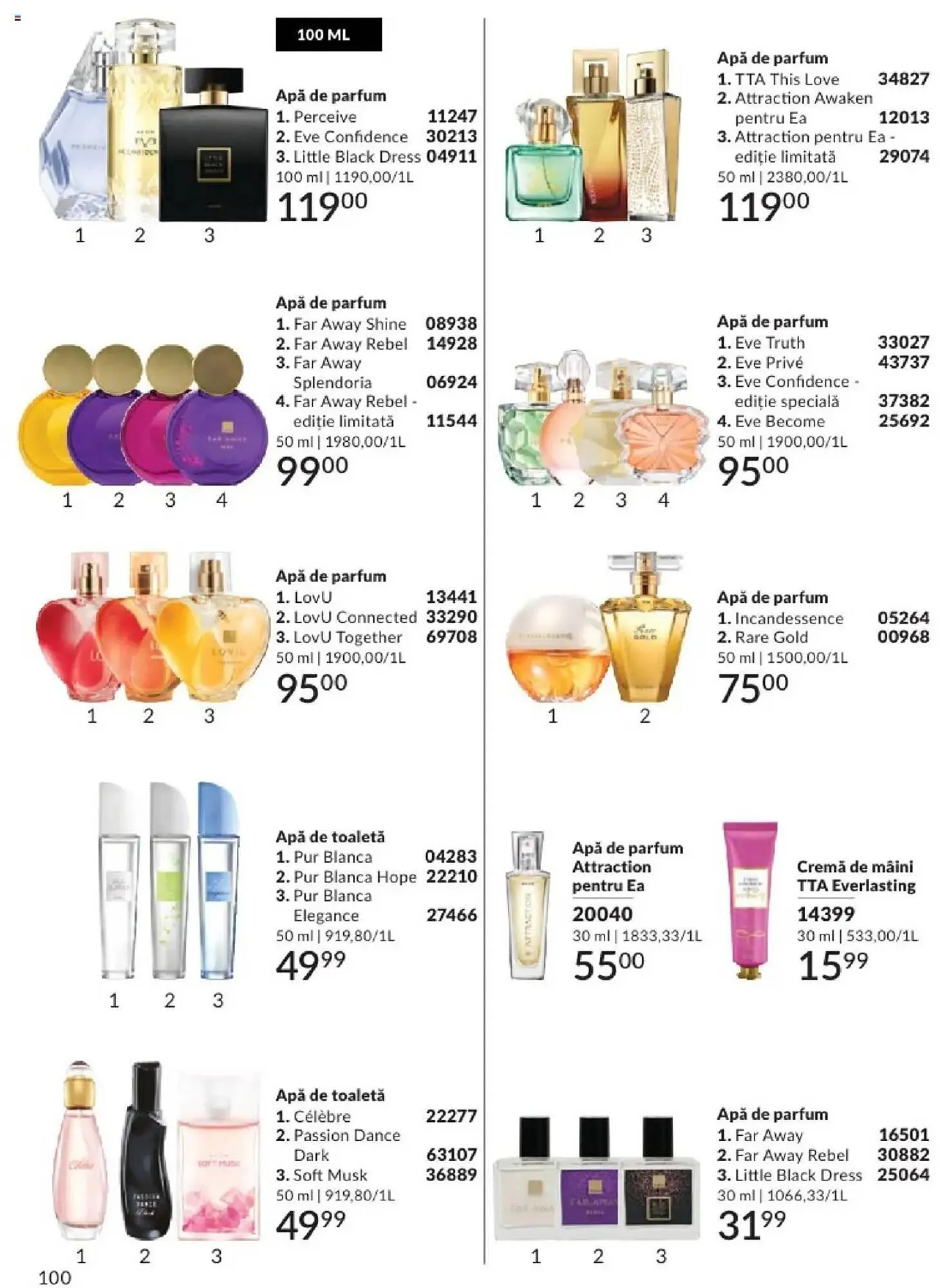 Catalog Catalog Avon de la 1 mai până la 31 mai 2025 - Revista Pagina 100
