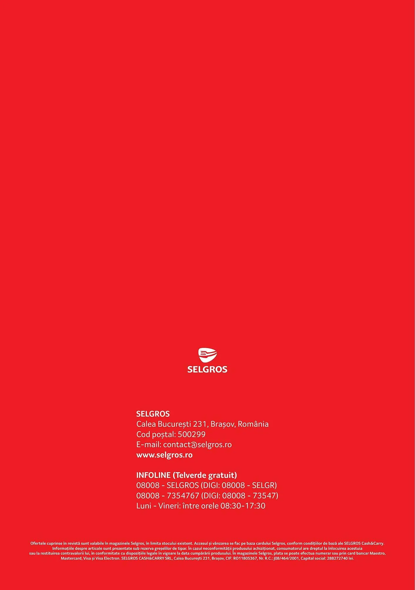 Catalog Catalog Selgros de la 26 februarie până la 25 martie 2025 - Revista Pagina 41