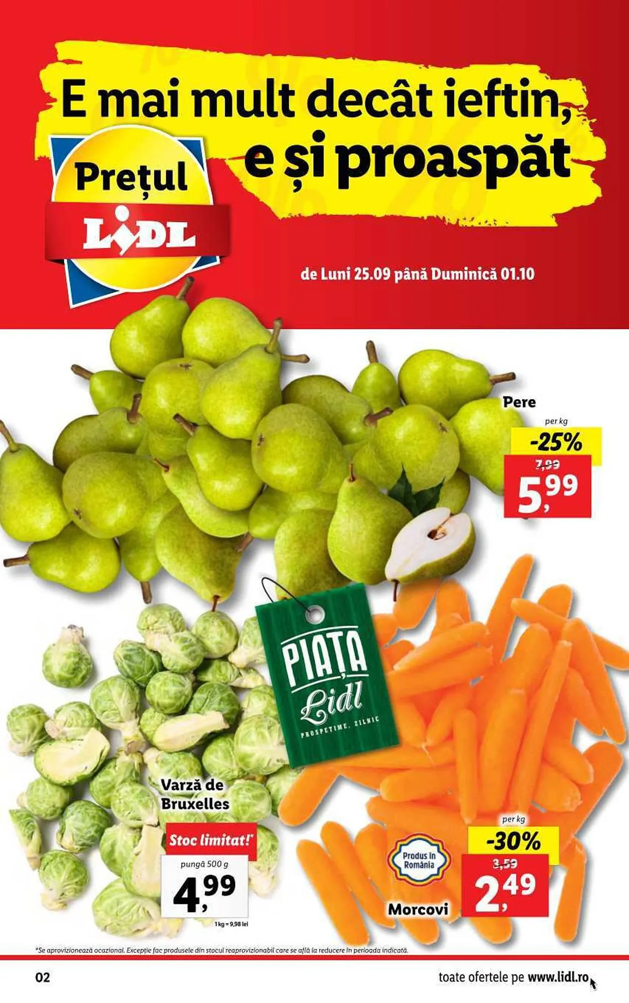 Catalog Lidl catalog de la 25 septembrie până la 1 octombrie 2023 - Revista Pagina 2