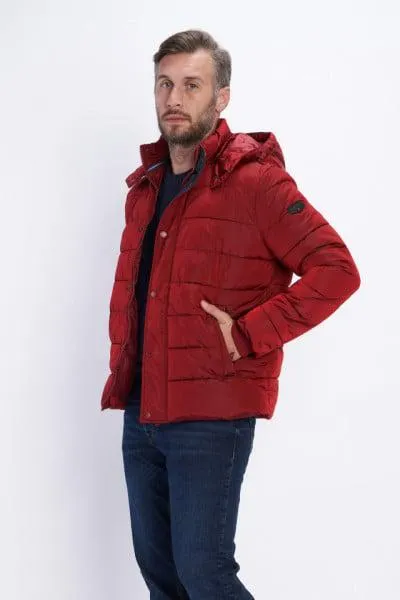 Lee Cooper - Jacheta barbat cu gluga lungime medie