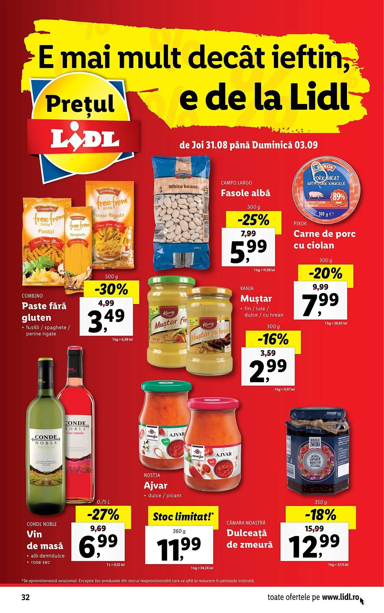 Catalog Lidl catalog de la 28 august până la 3 septembrie 2023 - Revista Pagina 32
