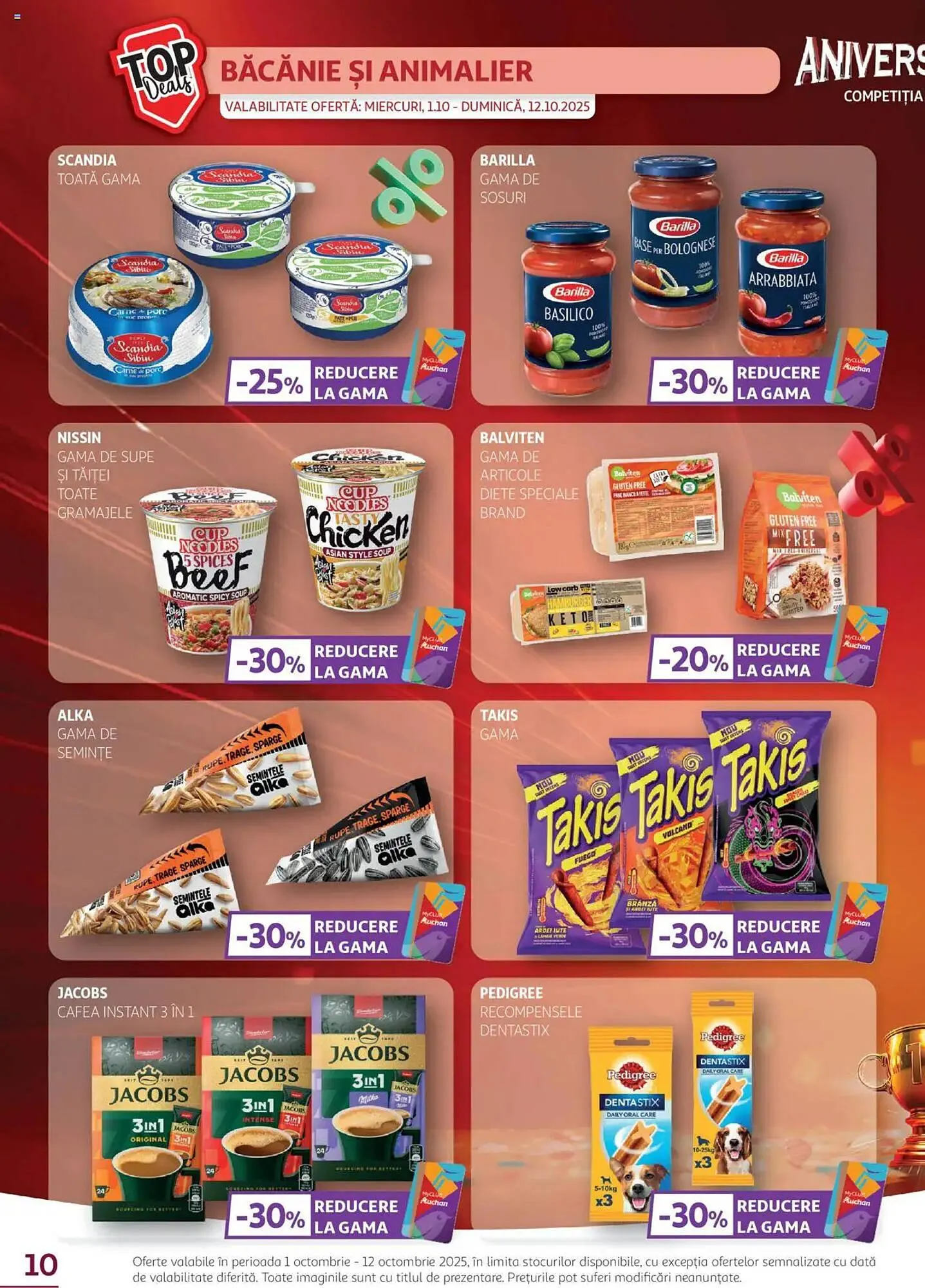 Catalog Catalog Auchan de la 1 octombrie până la 12 octombrie 2025 - Revista Pagina 10
