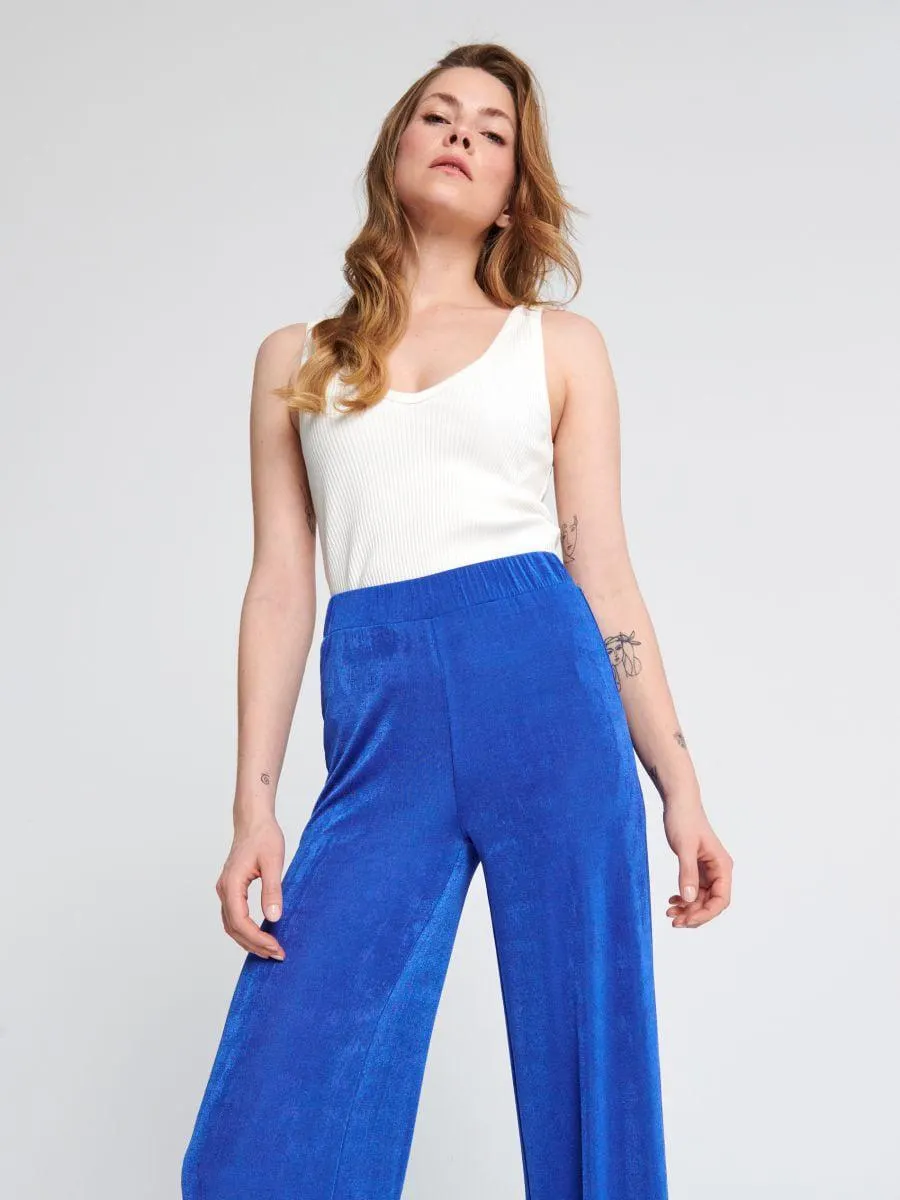 Pantaloni wide leg