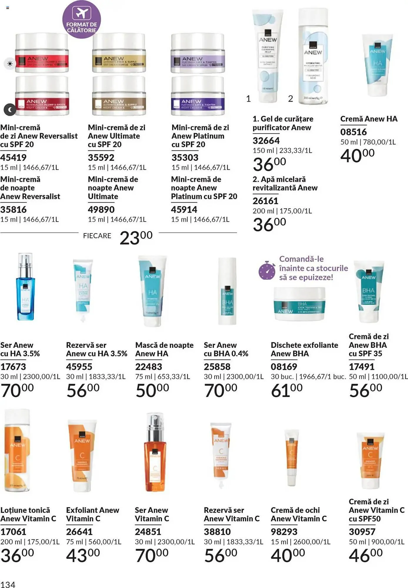 Catalog Catalog Avon de la 30 septembrie până la 31 octombrie 2025 - Revista Pagina 136