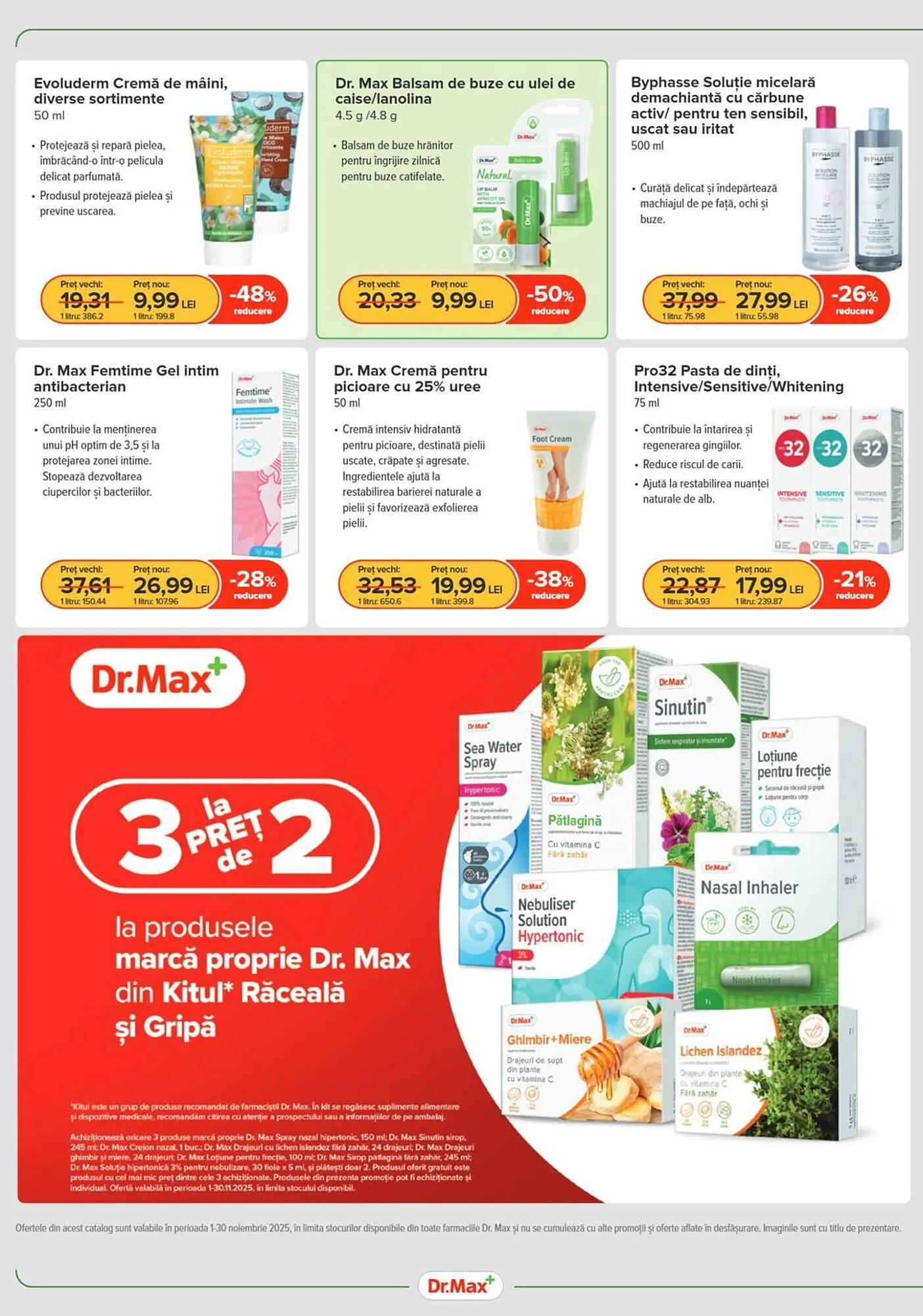 Catalog Catalog Dr.Max de la 1 noiembrie până la 30 noiembrie 2025 - Revista Pagina 2