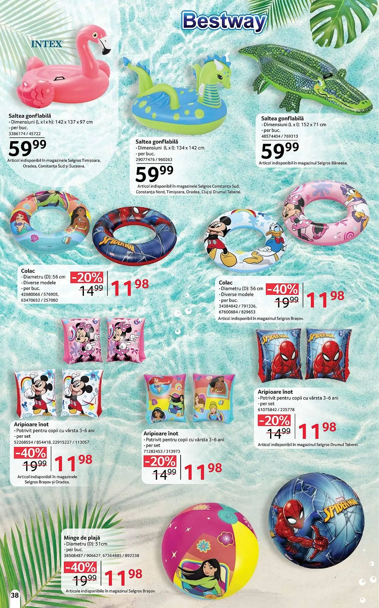 Catalog Catalog Selgros de la 13 iunie până la 10 iulie 2025 - Revista Pagina 38