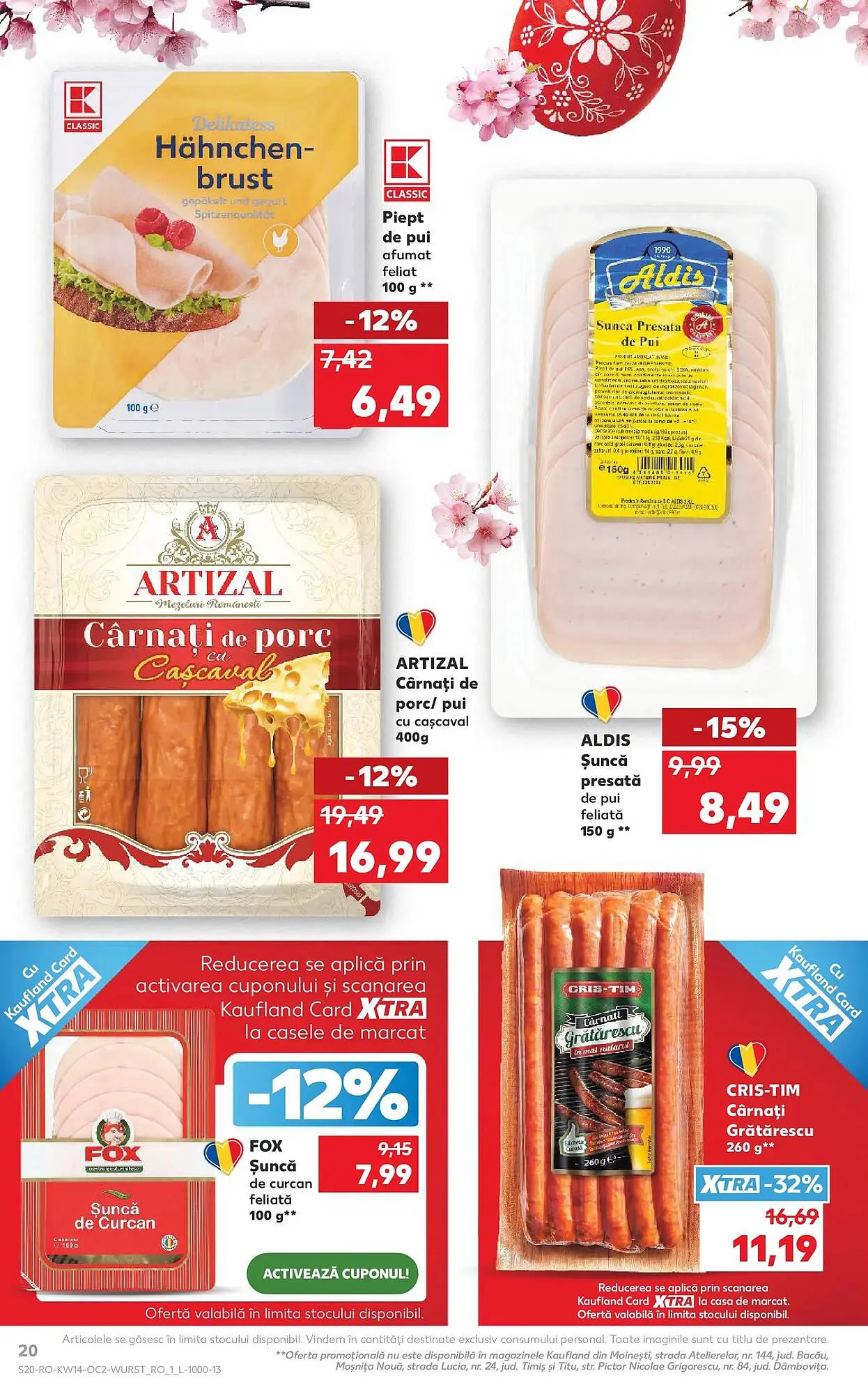 Catalog Catalog Kaufland de la 1 aprilie până la 7 aprilie 2026 - Revista Pagina 20