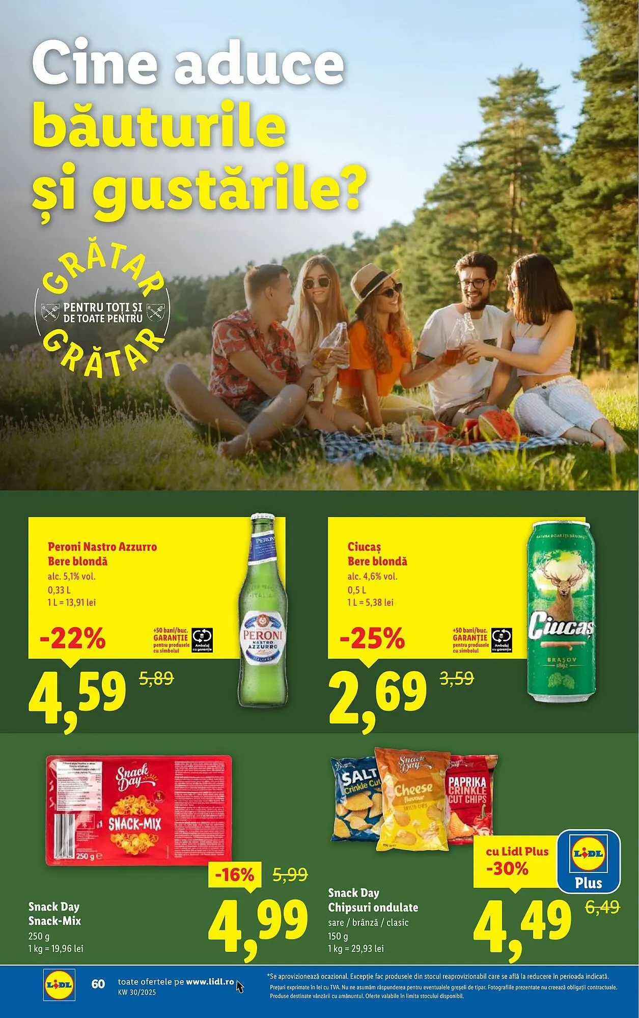 Catalog Catalog Lidl de la 21 iulie până la 27 iulie 2025 - Revista Pagina 60