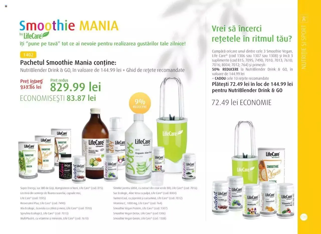 Catalog Life Care - Catalog Life Care toamna 2023 - iarna 2024 de la 1 septembrie până la 31 ianuarie 2024 - Revista Pagina 141