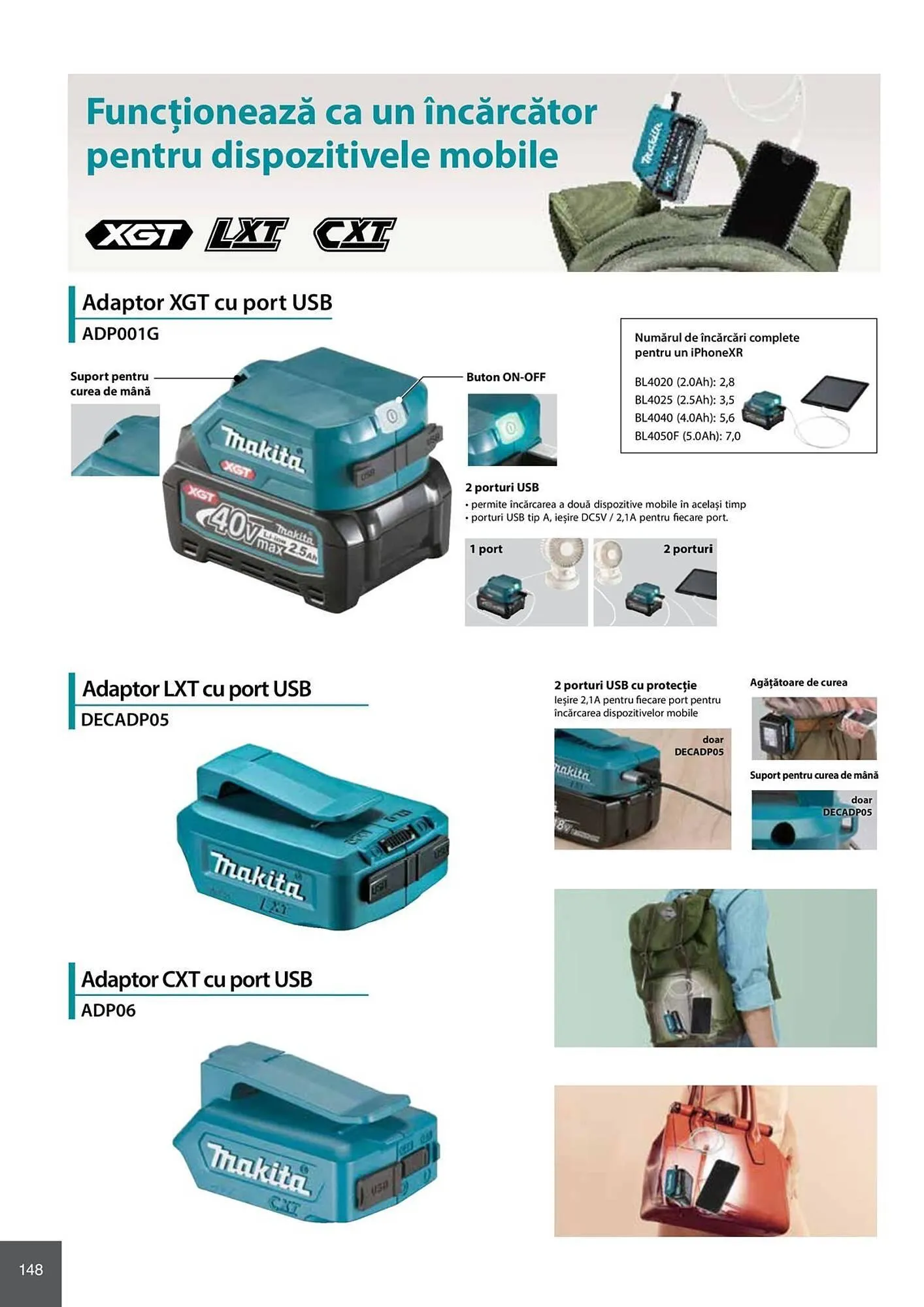 Catalog Catalog Makita de la 28 aprilie până la 31 decembrie 2026 - Revista Pagina 148