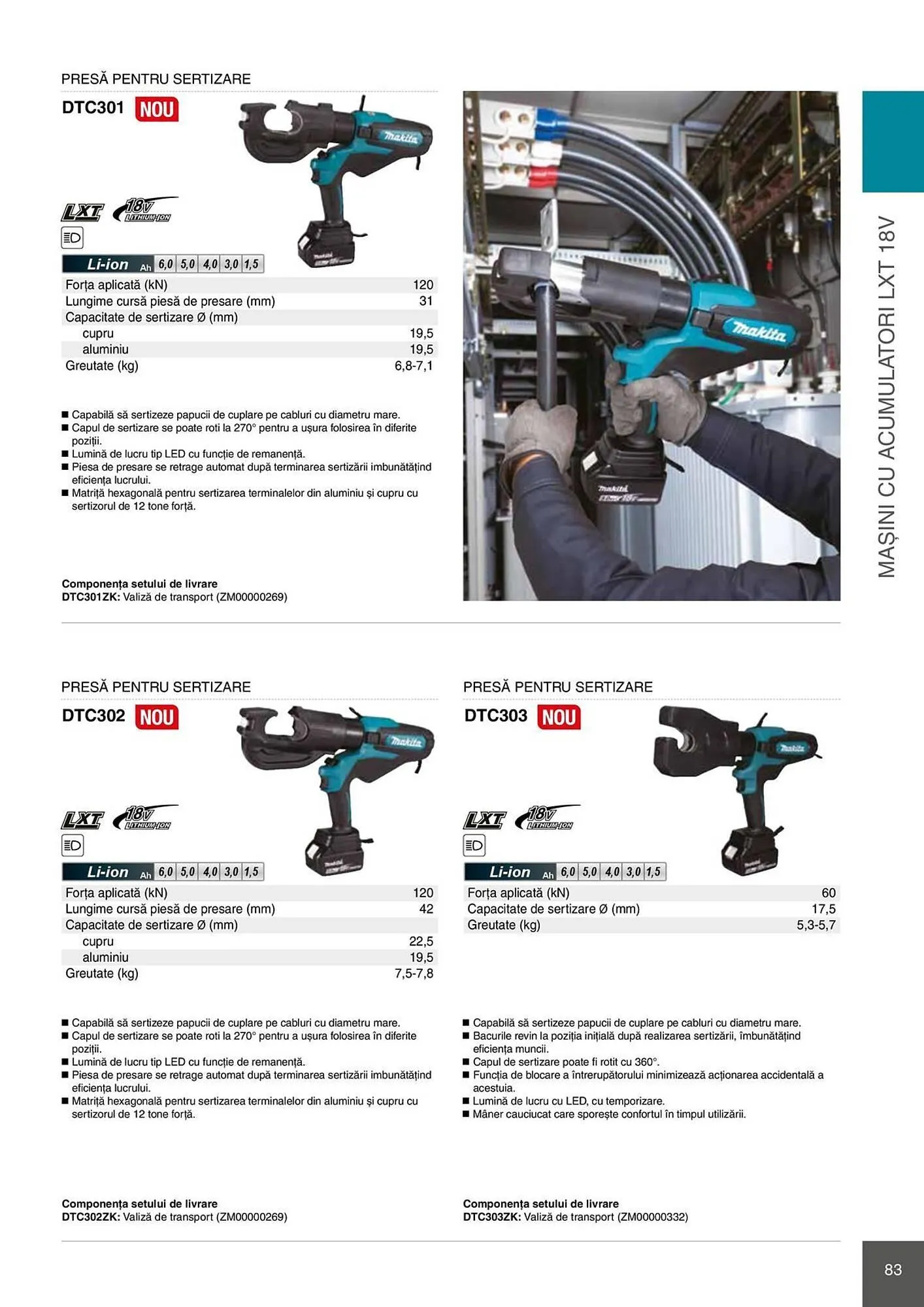 Catalog Catalog Makita de la 28 aprilie până la 31 decembrie 2026 - Revista Pagina 83