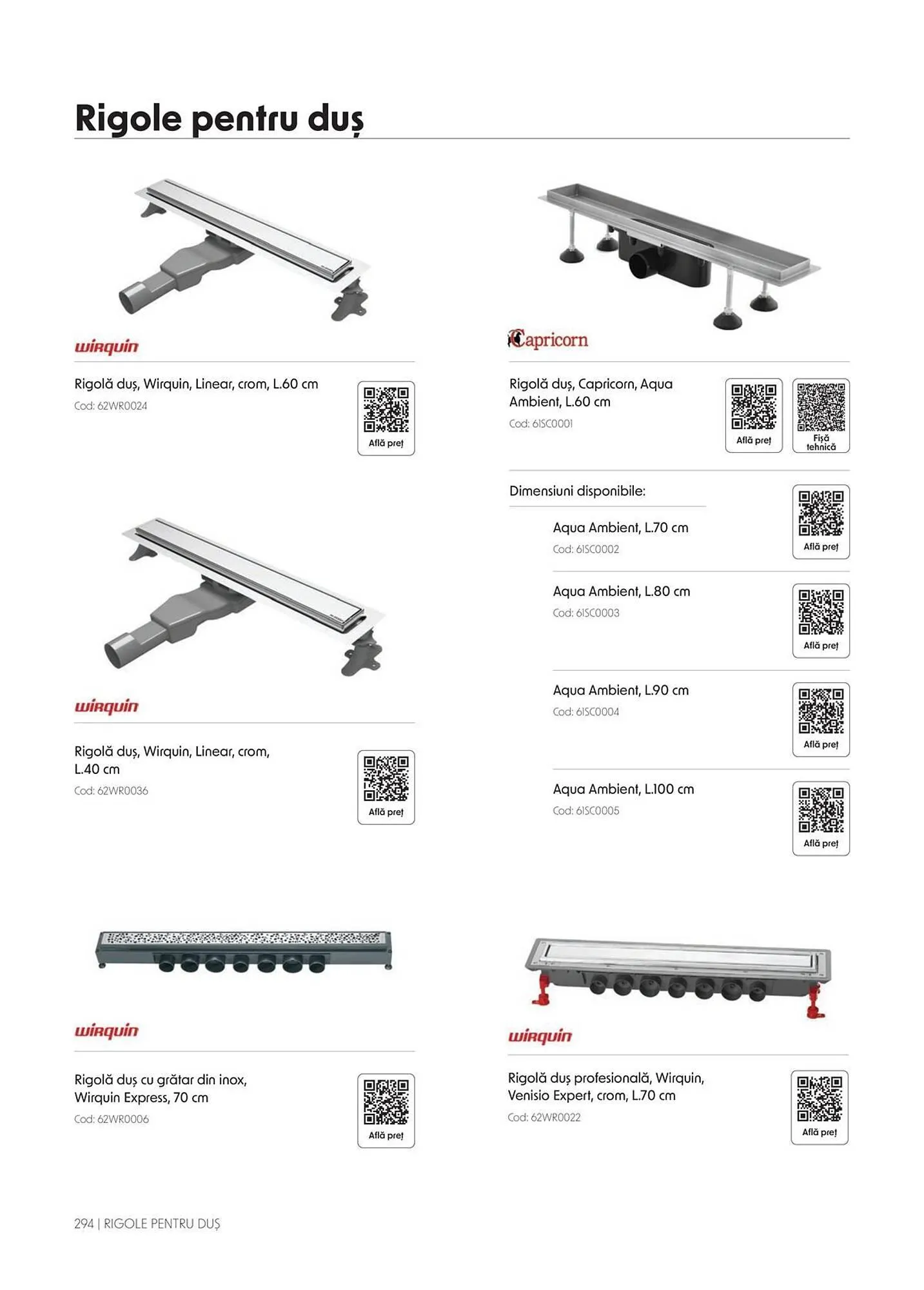 Catalog Catalog Romstal de la 1 aprilie până la 31 decembrie 2026 - Revista Pagina 294
