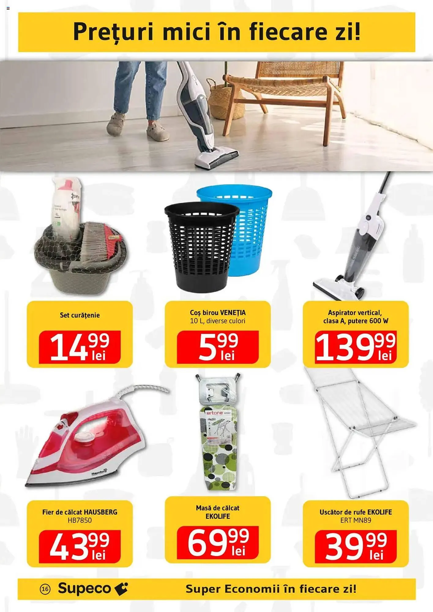 Catalog Catalog Supeco de la 20 martie până la 9 aprilie 2025 - Revista Pagina 16