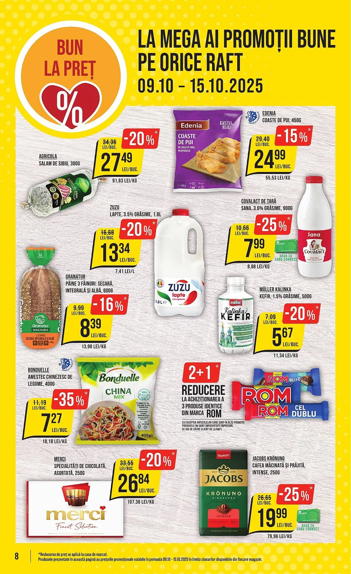 Catalog Catalog Mega Image de la 9 octombrie până la 15 octombrie 2025 - Revista Pagina 8