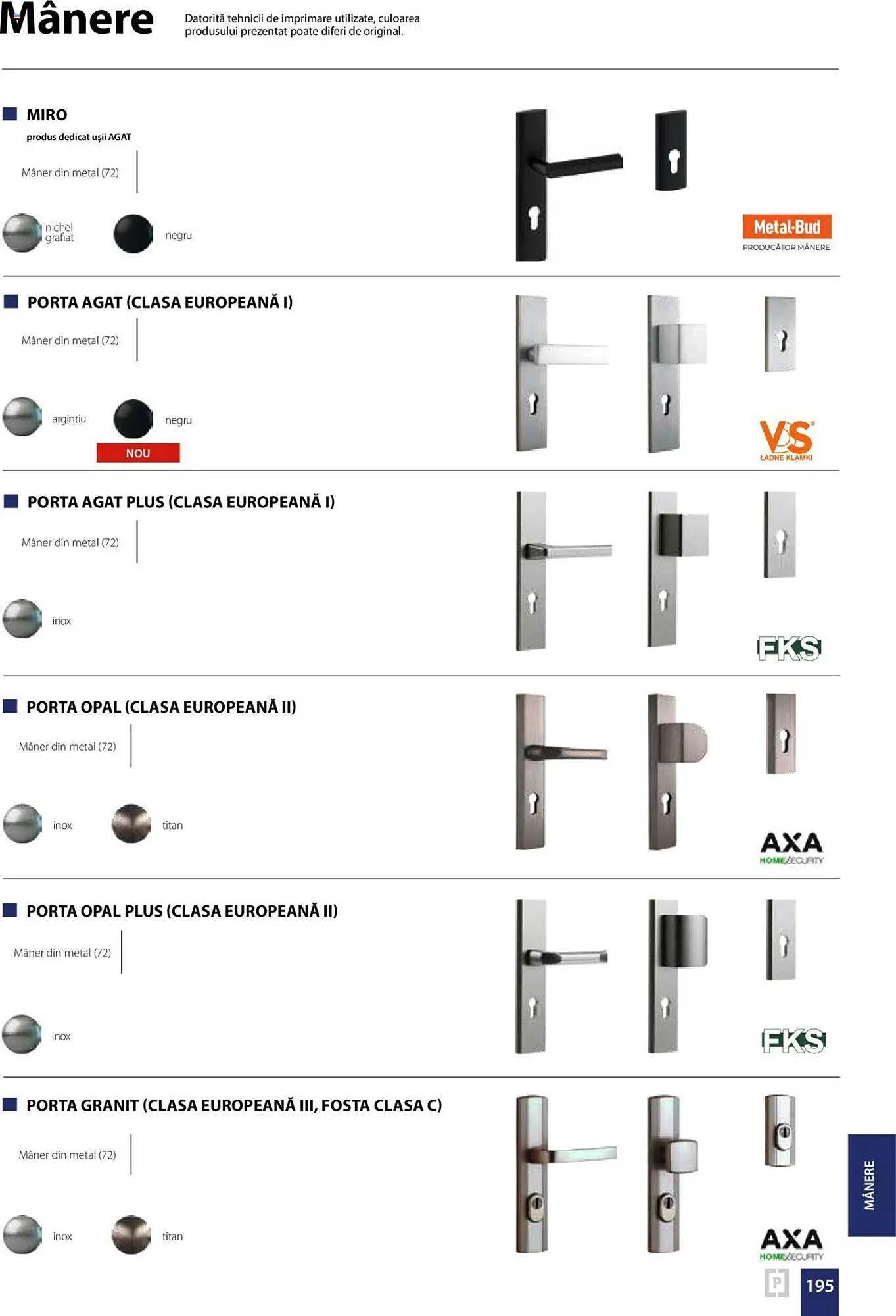 Catalog Proges catalog de la 13 septembrie până la 31 decembrie 2024 - Revista Pagina 195
