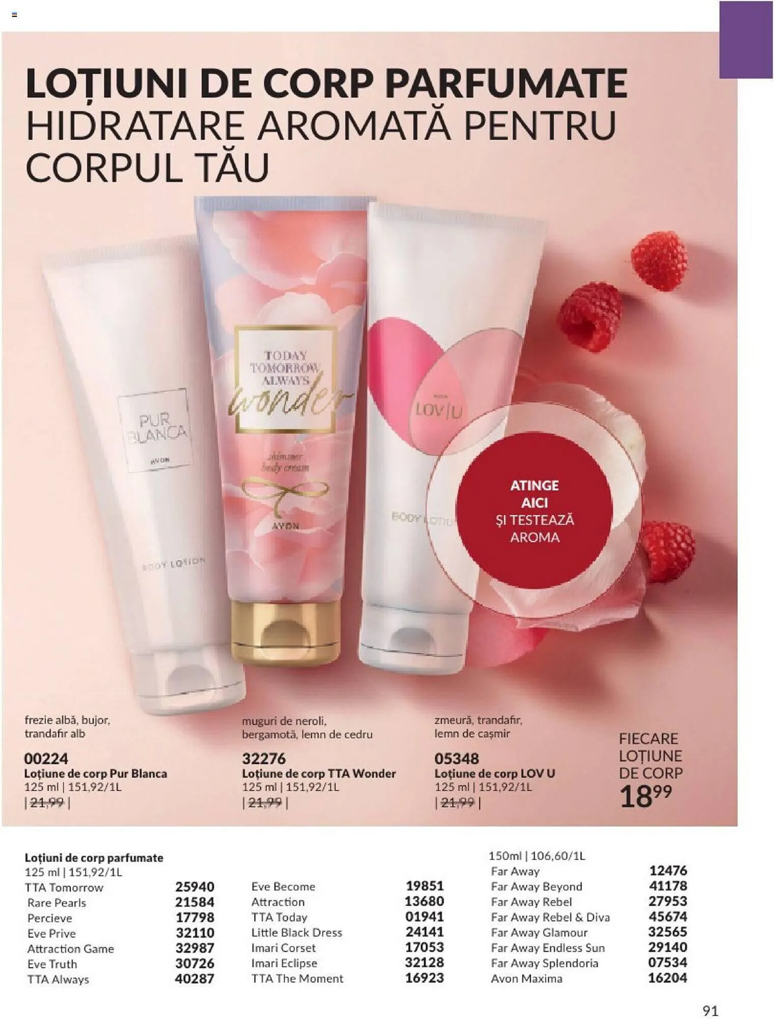 Catalog Avon catalog de la 1 octombrie până la 31 octombrie 2023 - Revista Pagina 93