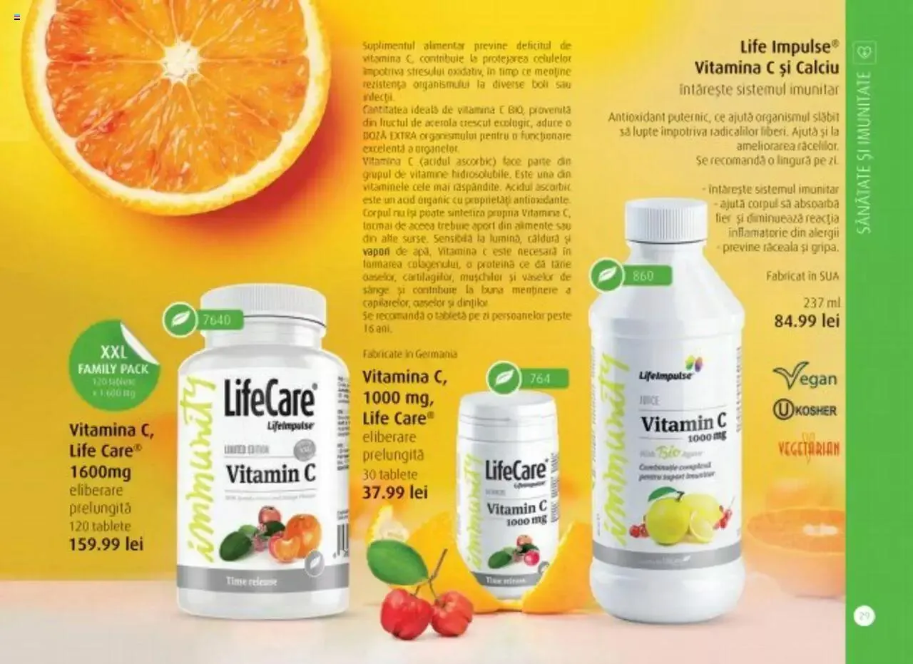 Catalog Catalog Life Care de la 1 septembrie până la 31 decembrie 2023 - Revista Pagina 31