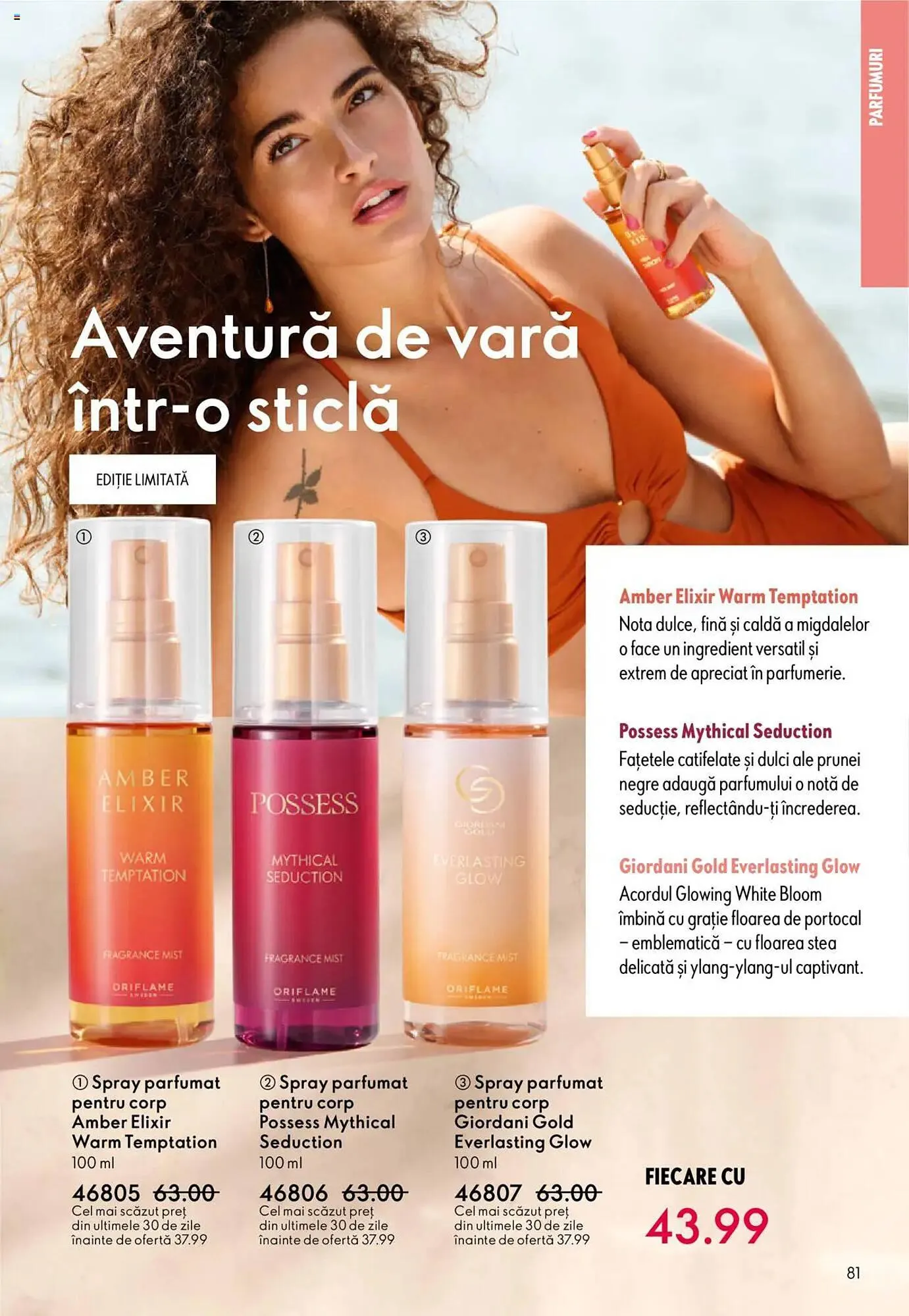 Catalog Catalog Oriflame de la 30 septembrie până la 21 octombrie 2025 - Revista Pagina 81
