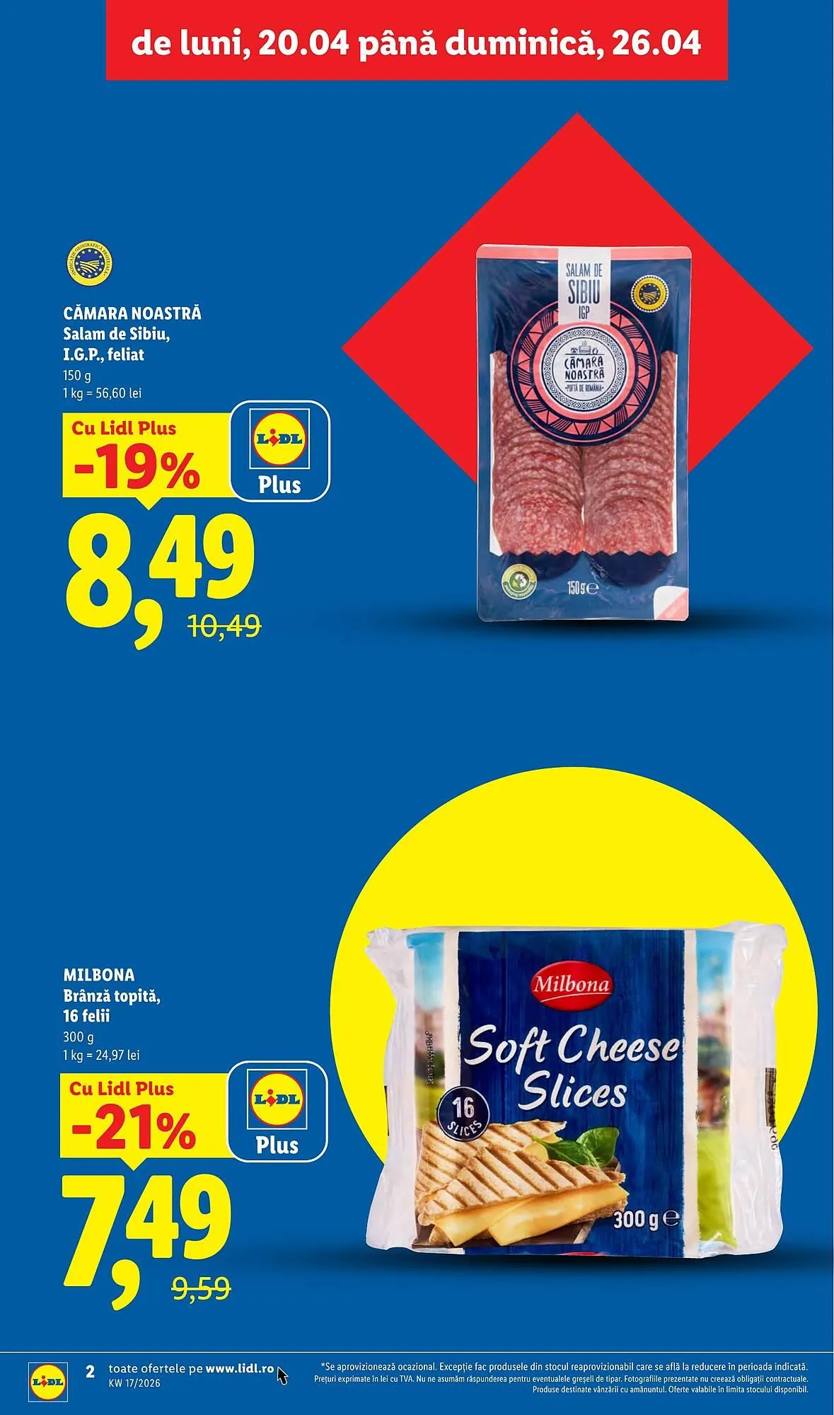 Catalog Catalog Lidl de la 20 aprilie până la 26 aprilie 2026 - Revista Pagina 2